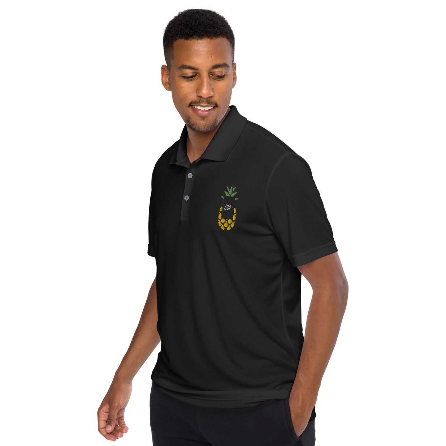 adidas performance polo shirt lb pineapple