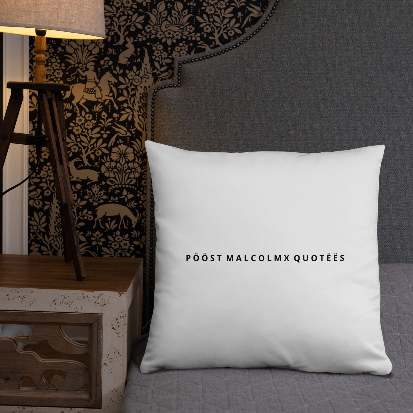 Basic Pillow post malcolm and mlk