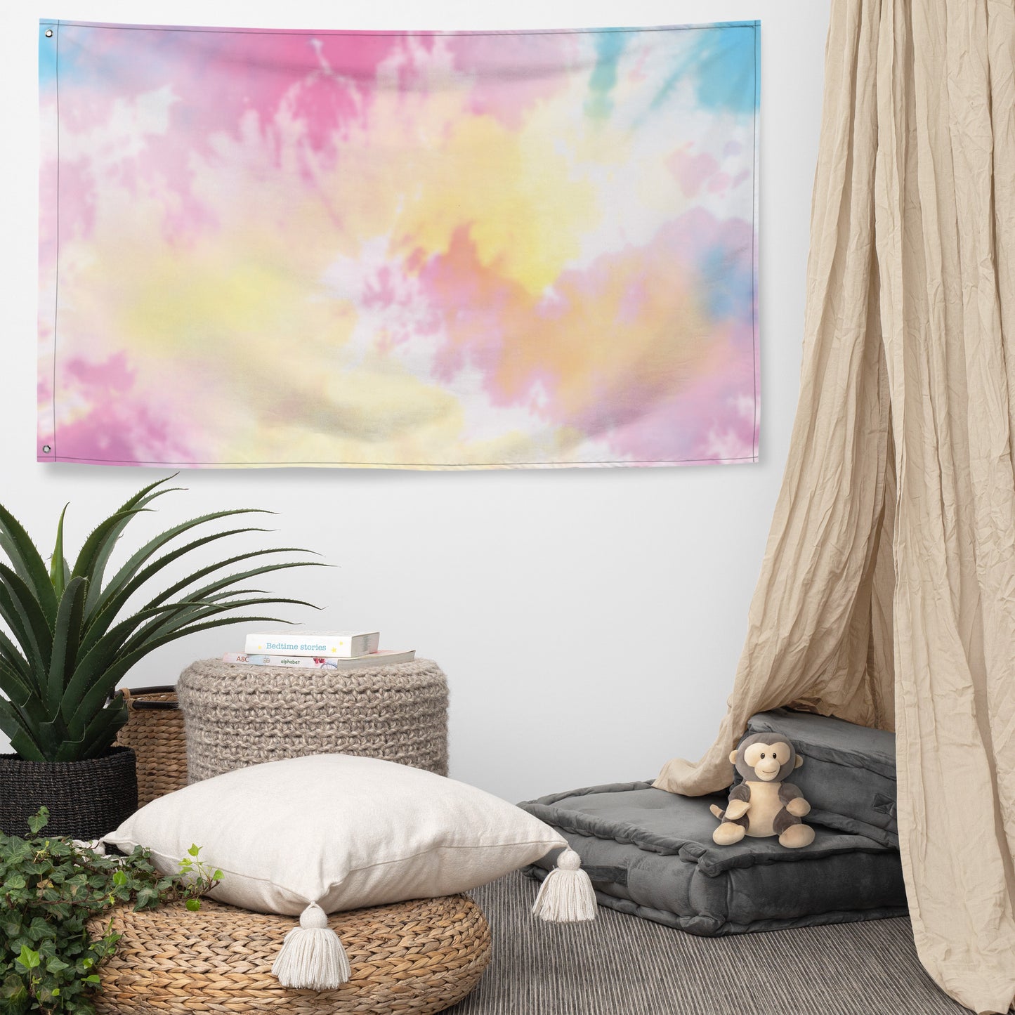 Flag cotton candy on sale!