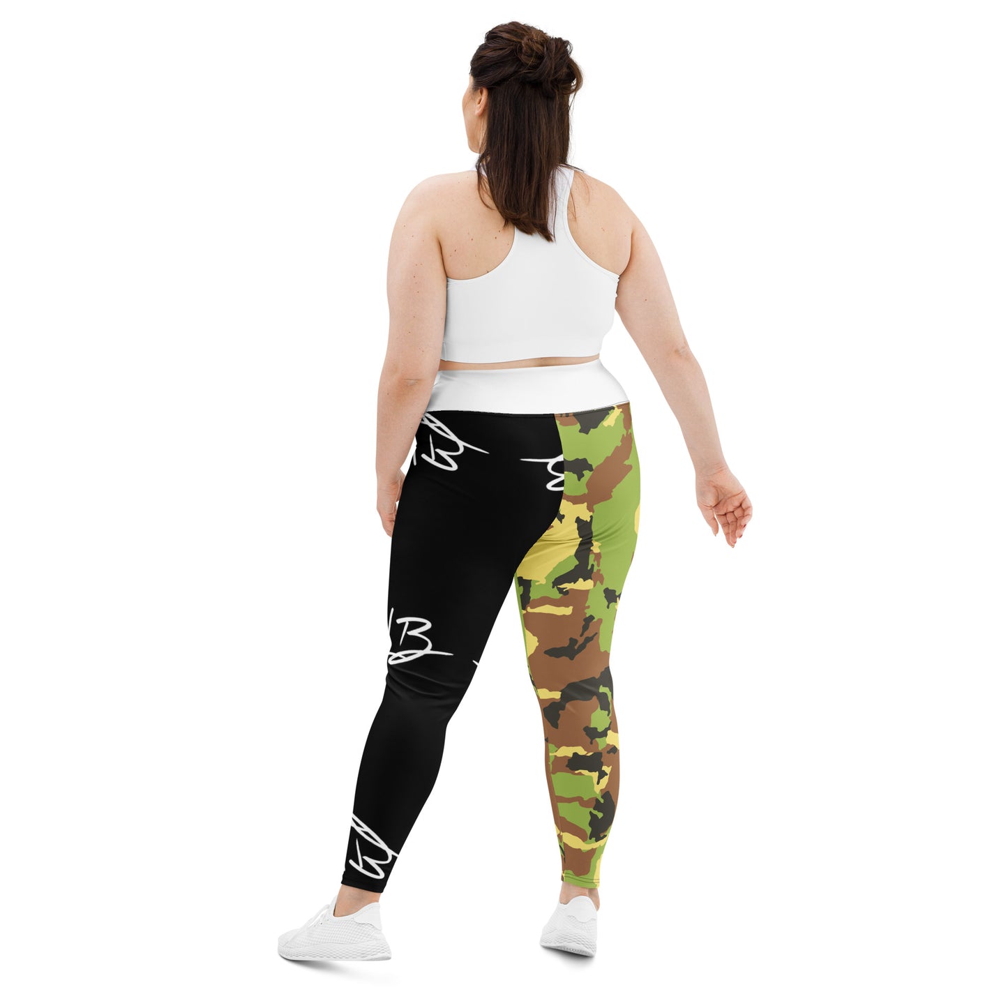 All-Over Print Plus Size Leggings
