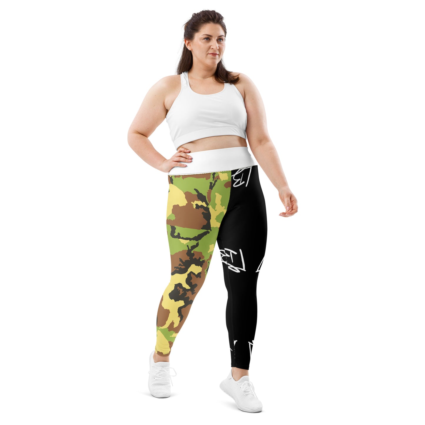 All-Over Print Plus Size Leggings