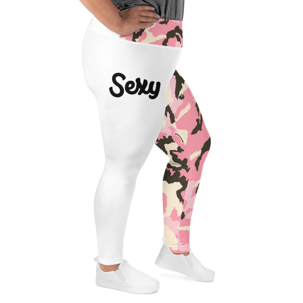 All-Over Print Plus Size Leggings