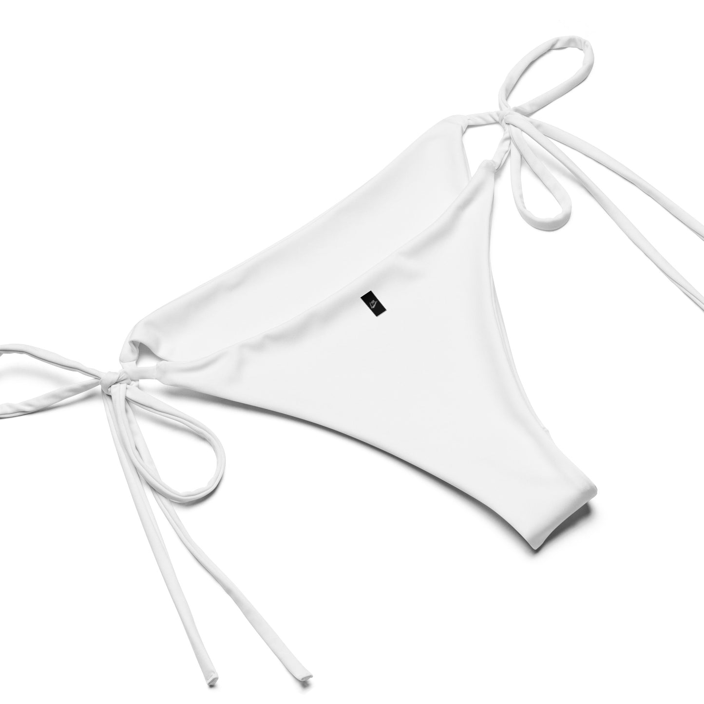 All-over print recycled string bikini