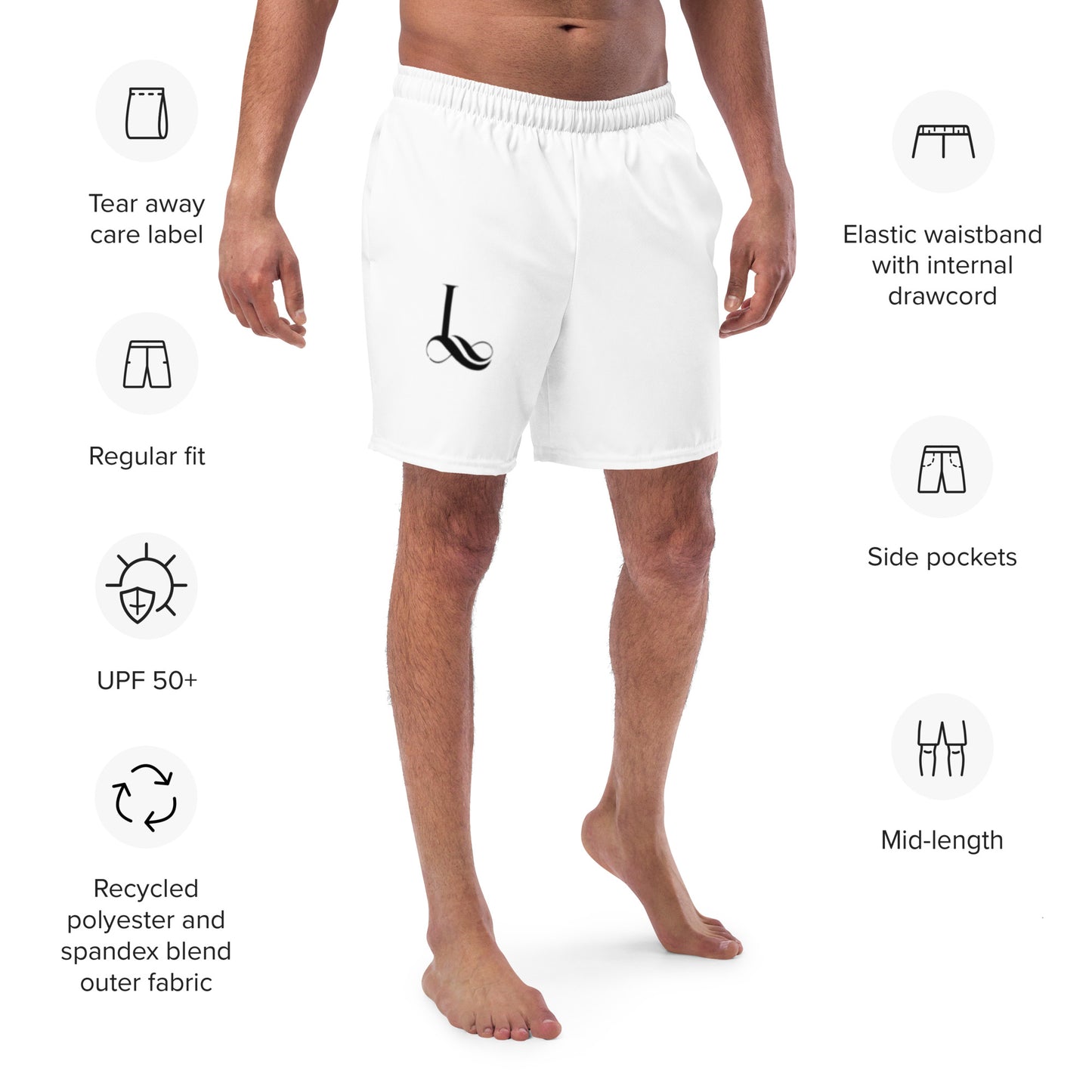 Men's swim trunks