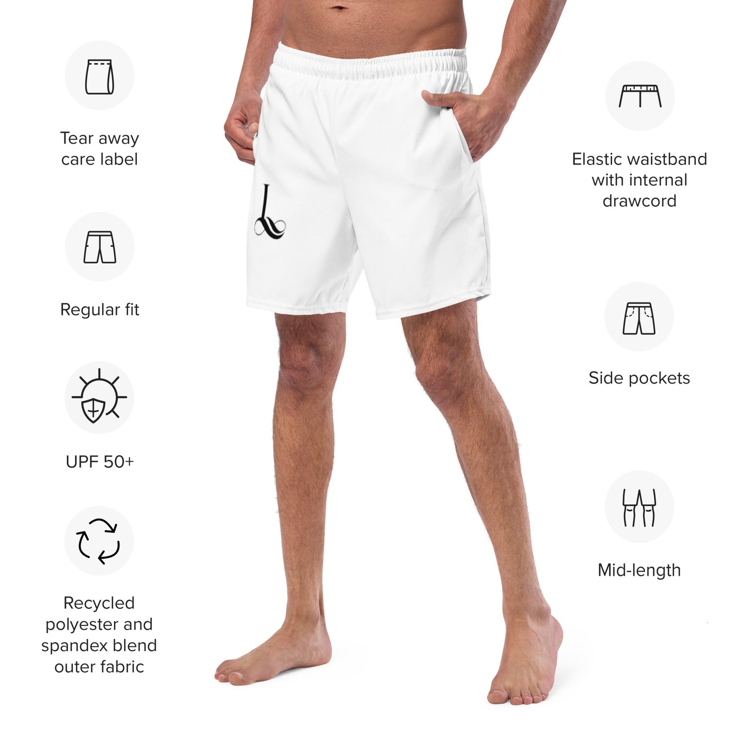 Men's swim trunks