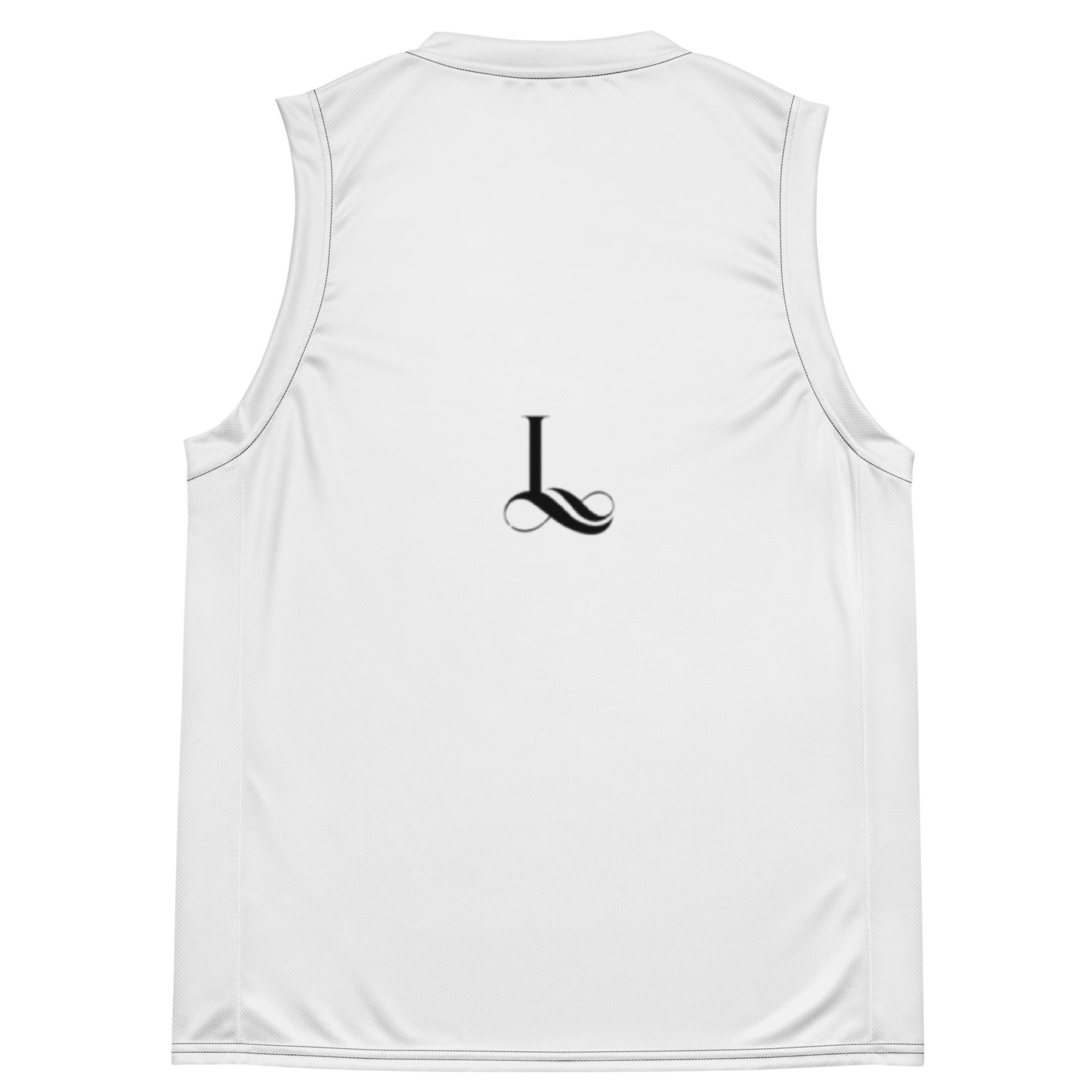 Recycled unisex basketball jersey