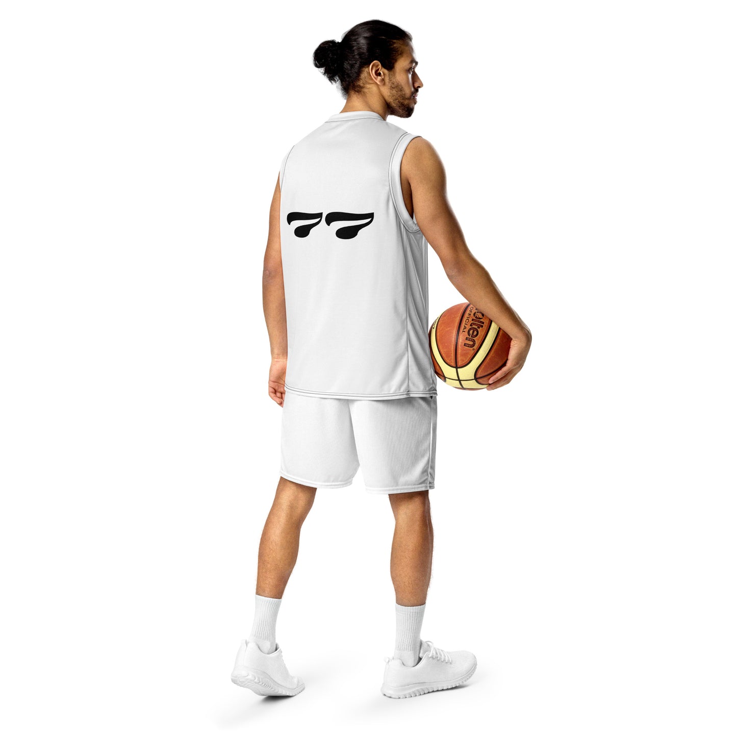 Recycled unisex basketball jersey