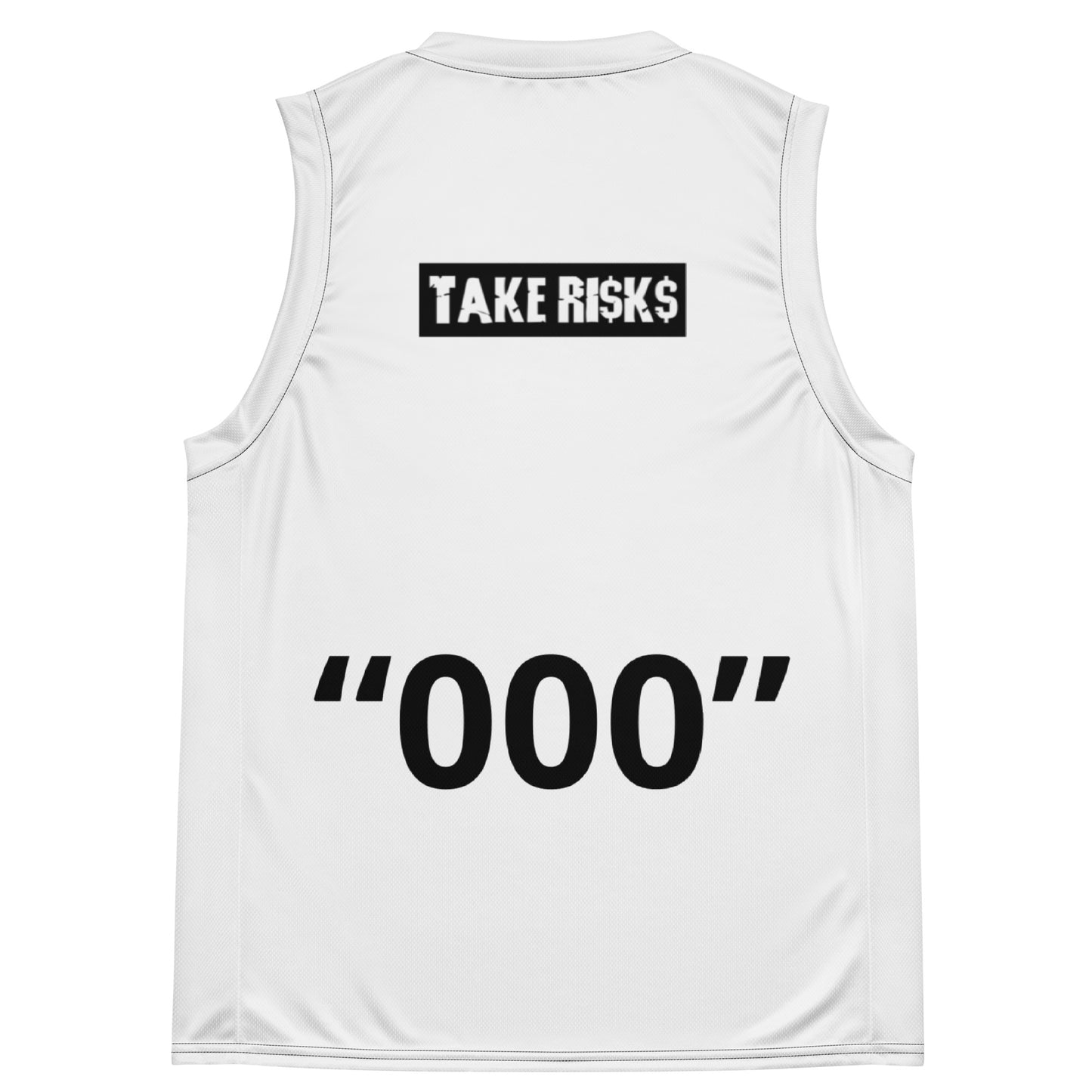 Recycled unisex basketball jersey