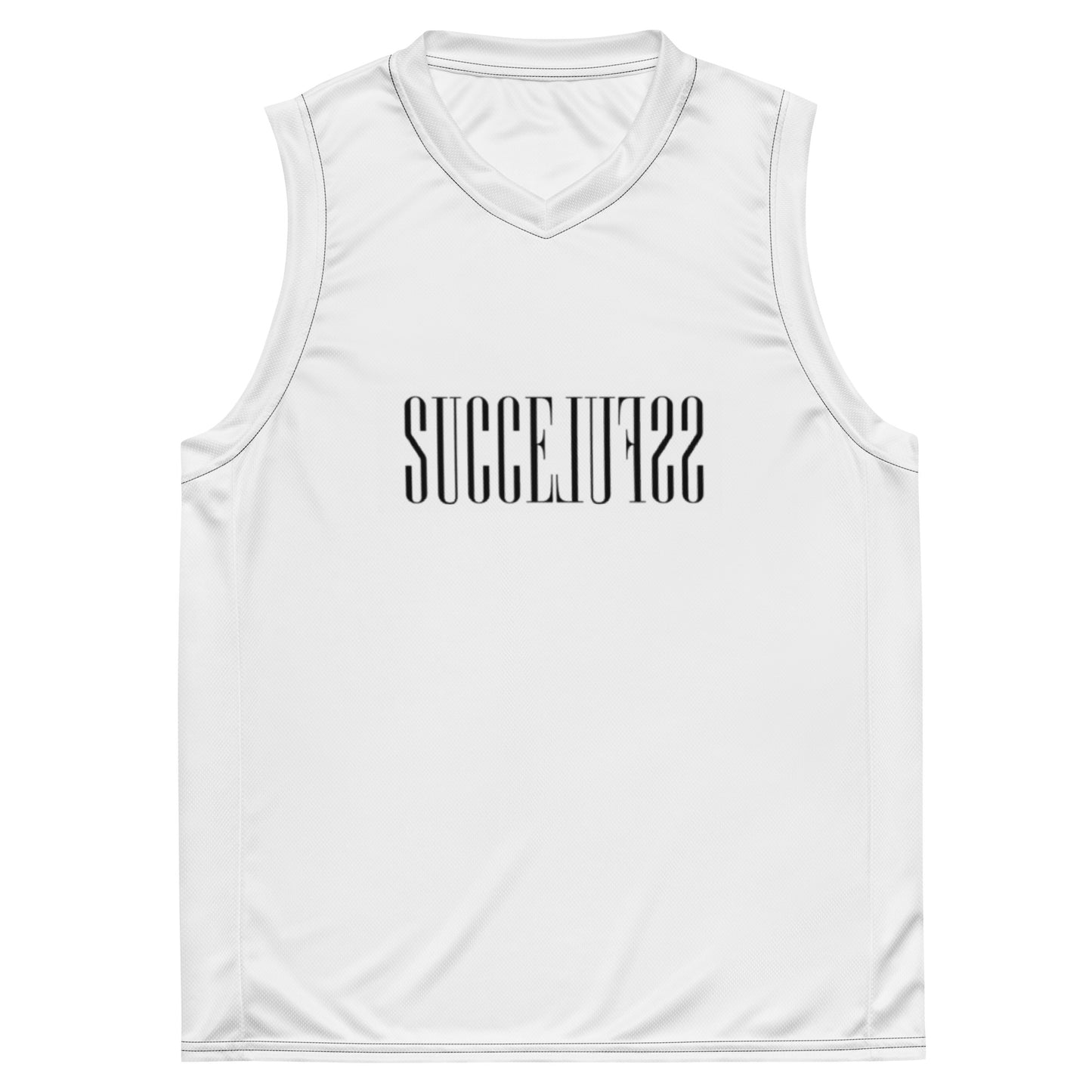 Recycled unisex basketball jersey