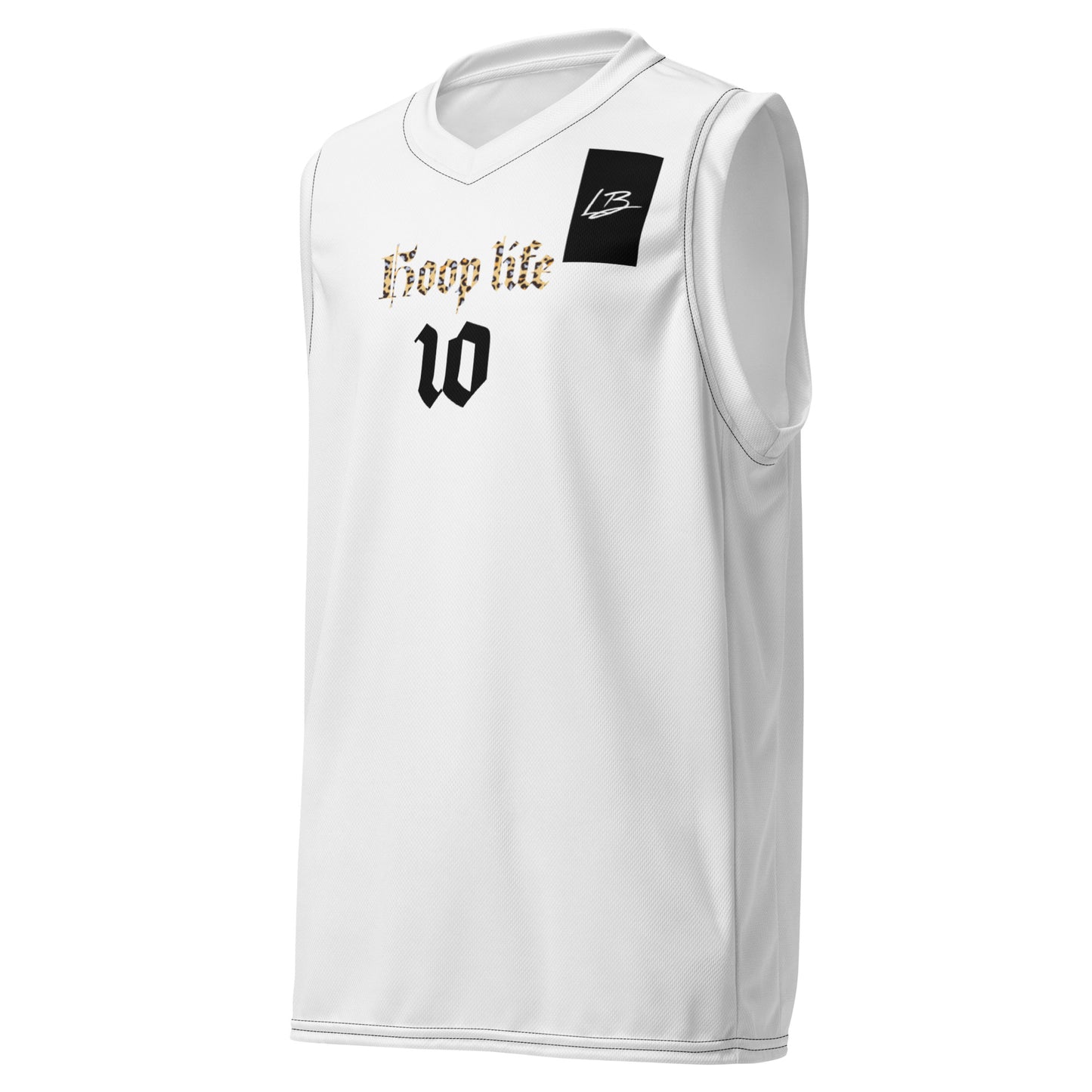 Recycled unisex basketball jersey