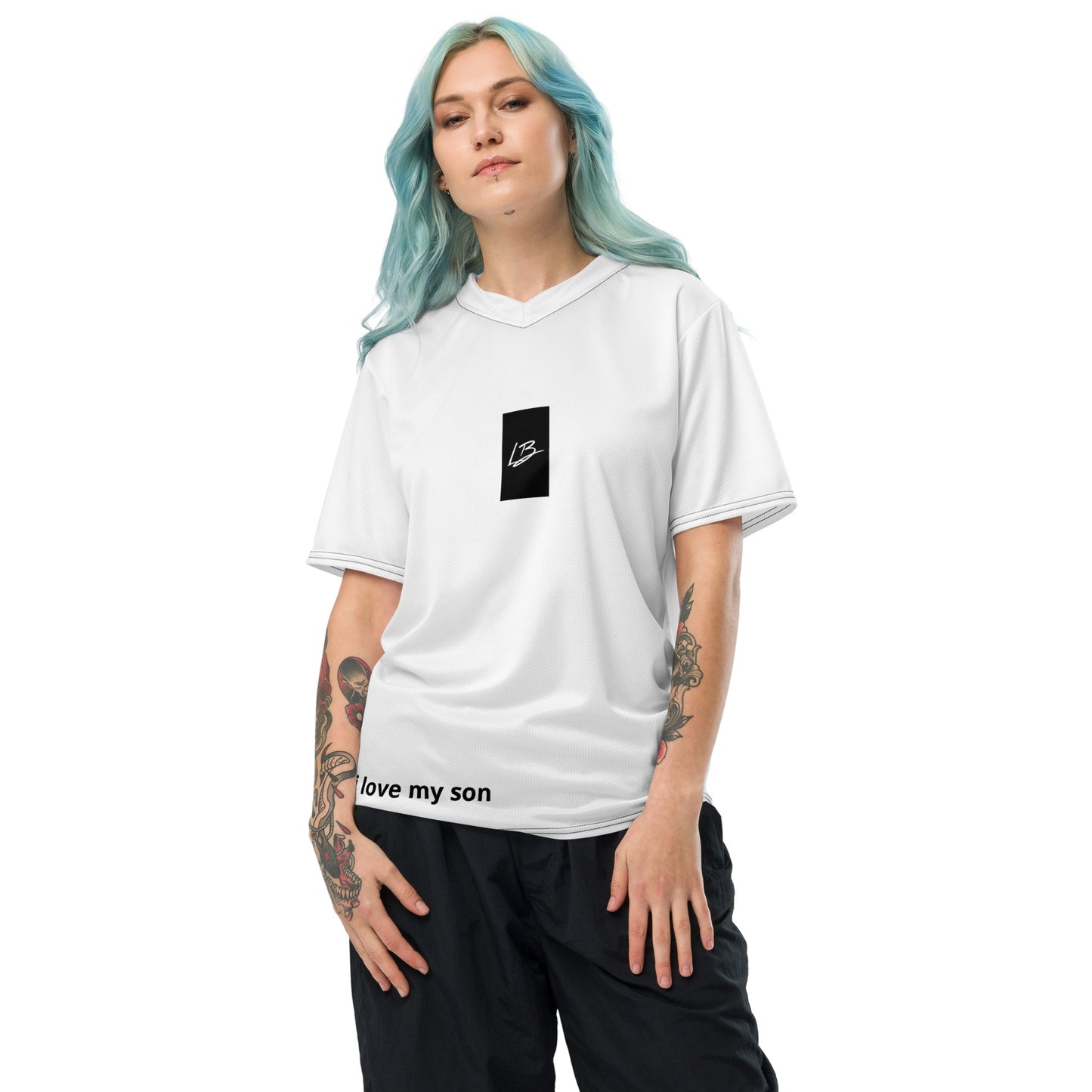 Recycled unisex sports jersey