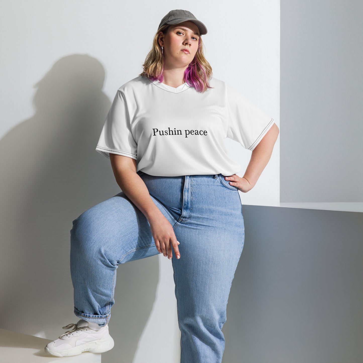 Recycled unisex sports jersey