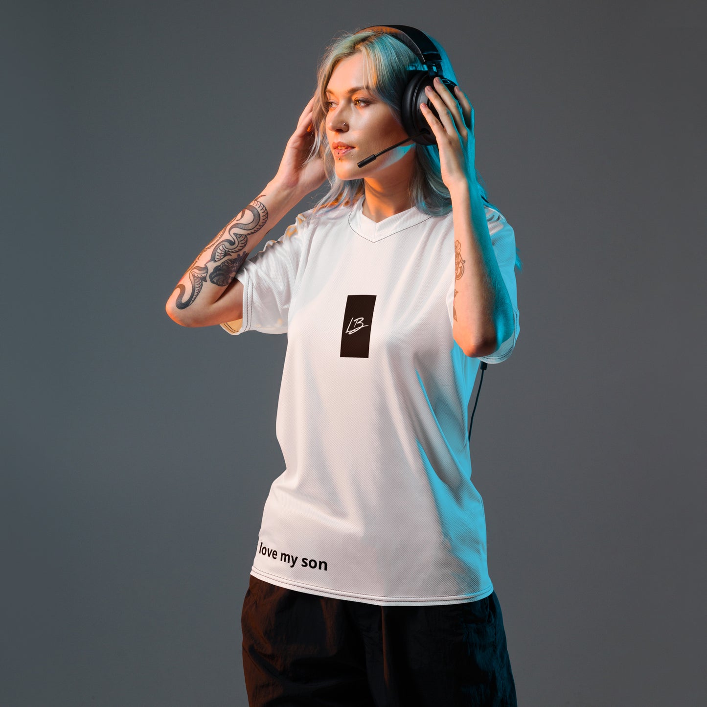 Recycled unisex sports jersey