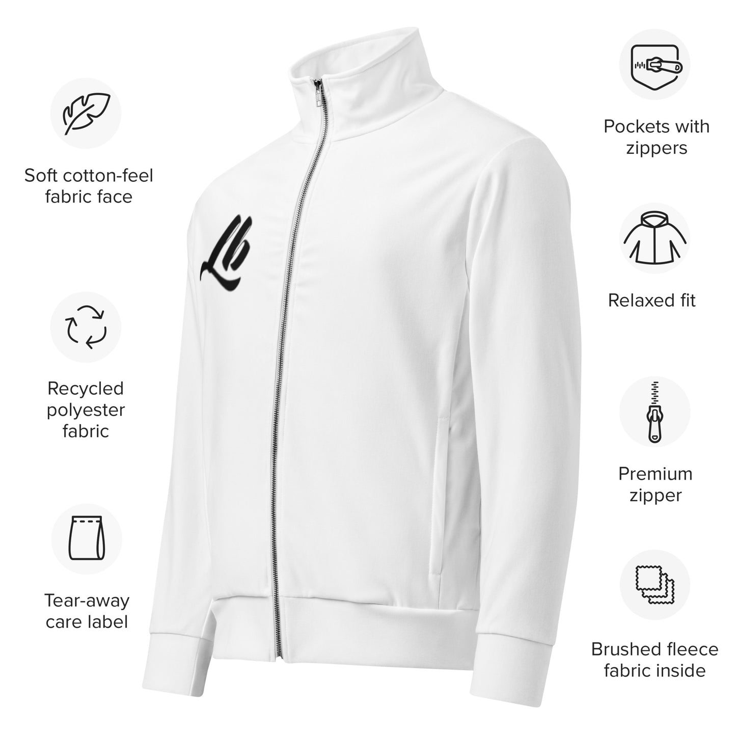 Unisex track jacket