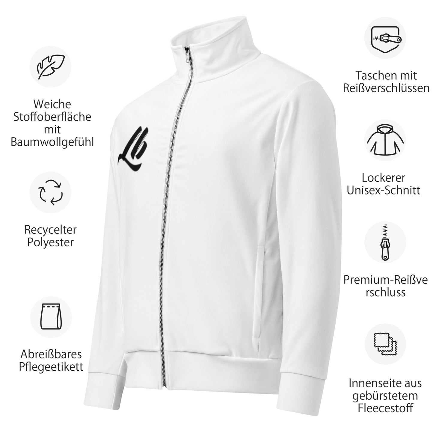 Unisex track jacket