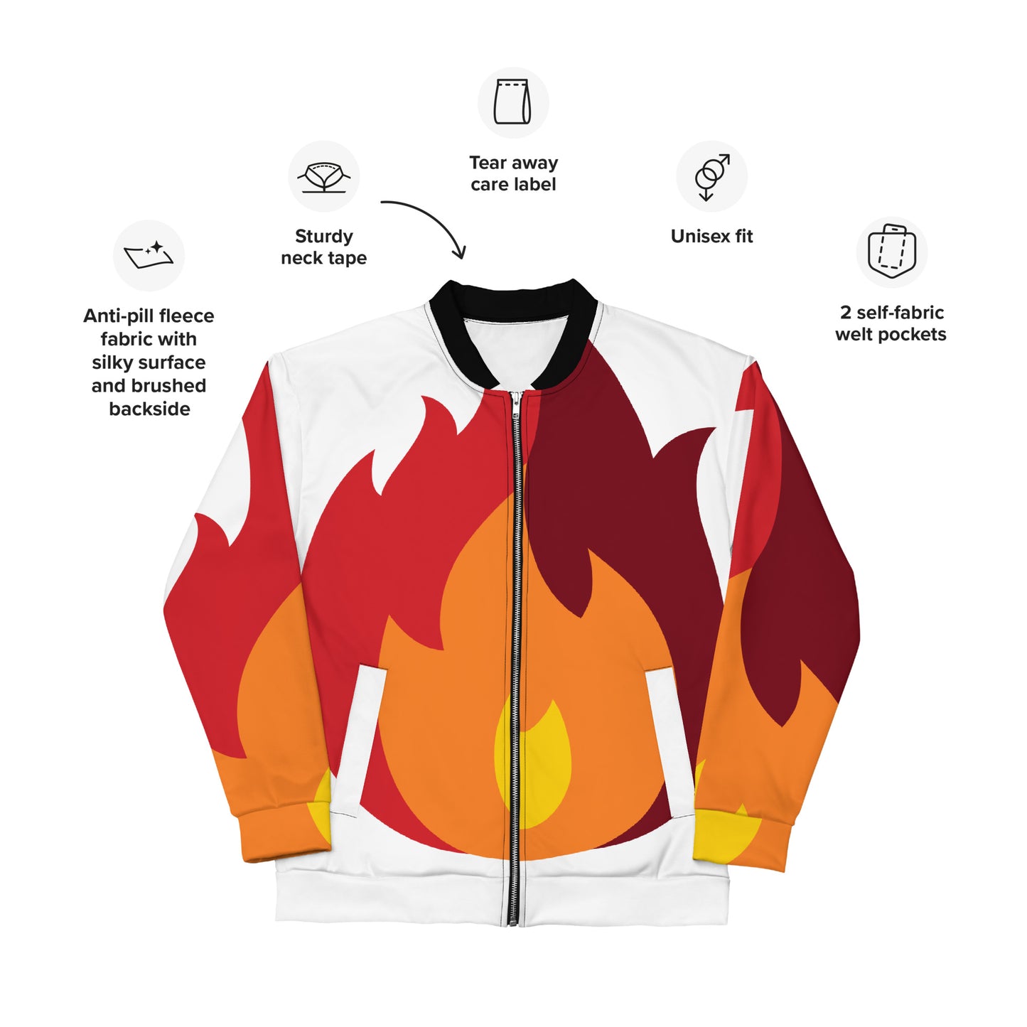 Unisex Bomber Jacket