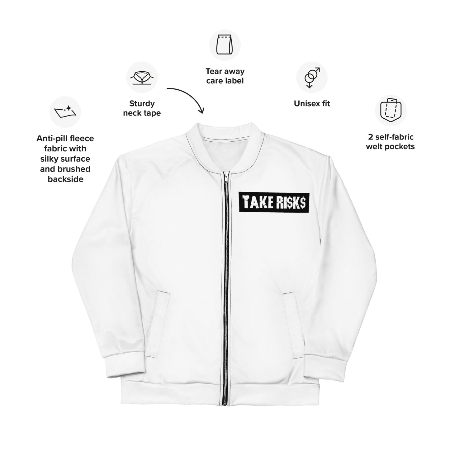 Unisex Bomber Jacket