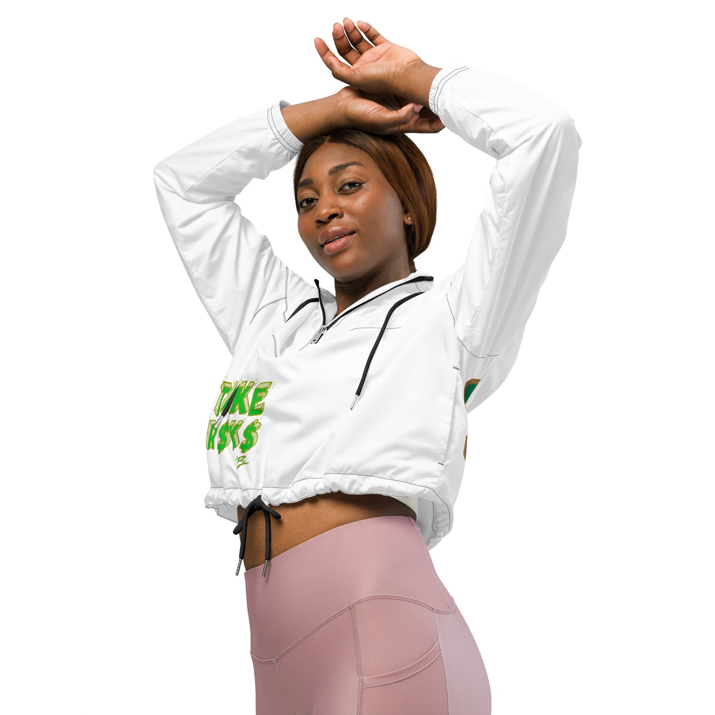 Women’s cropped windbreaker