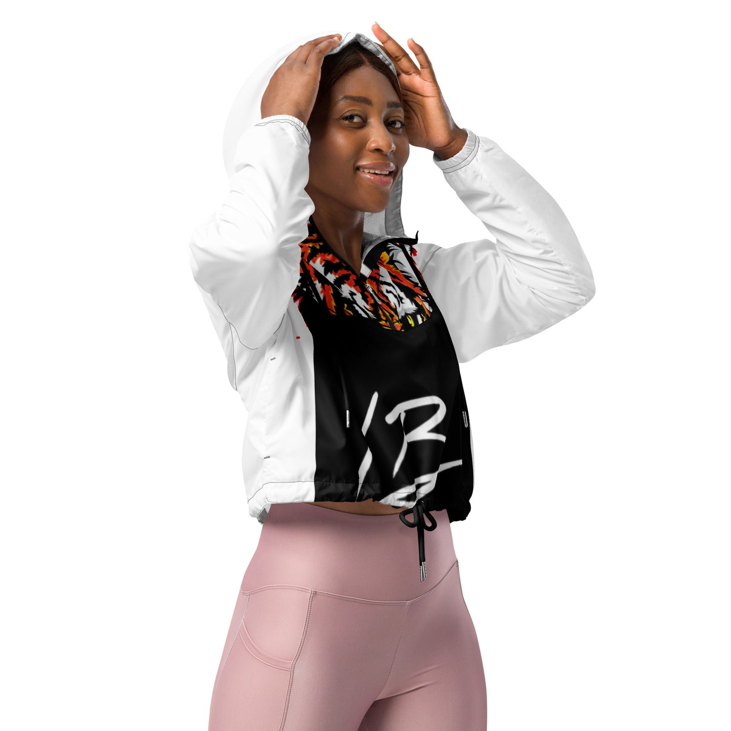 Women’s cropped windbreaker