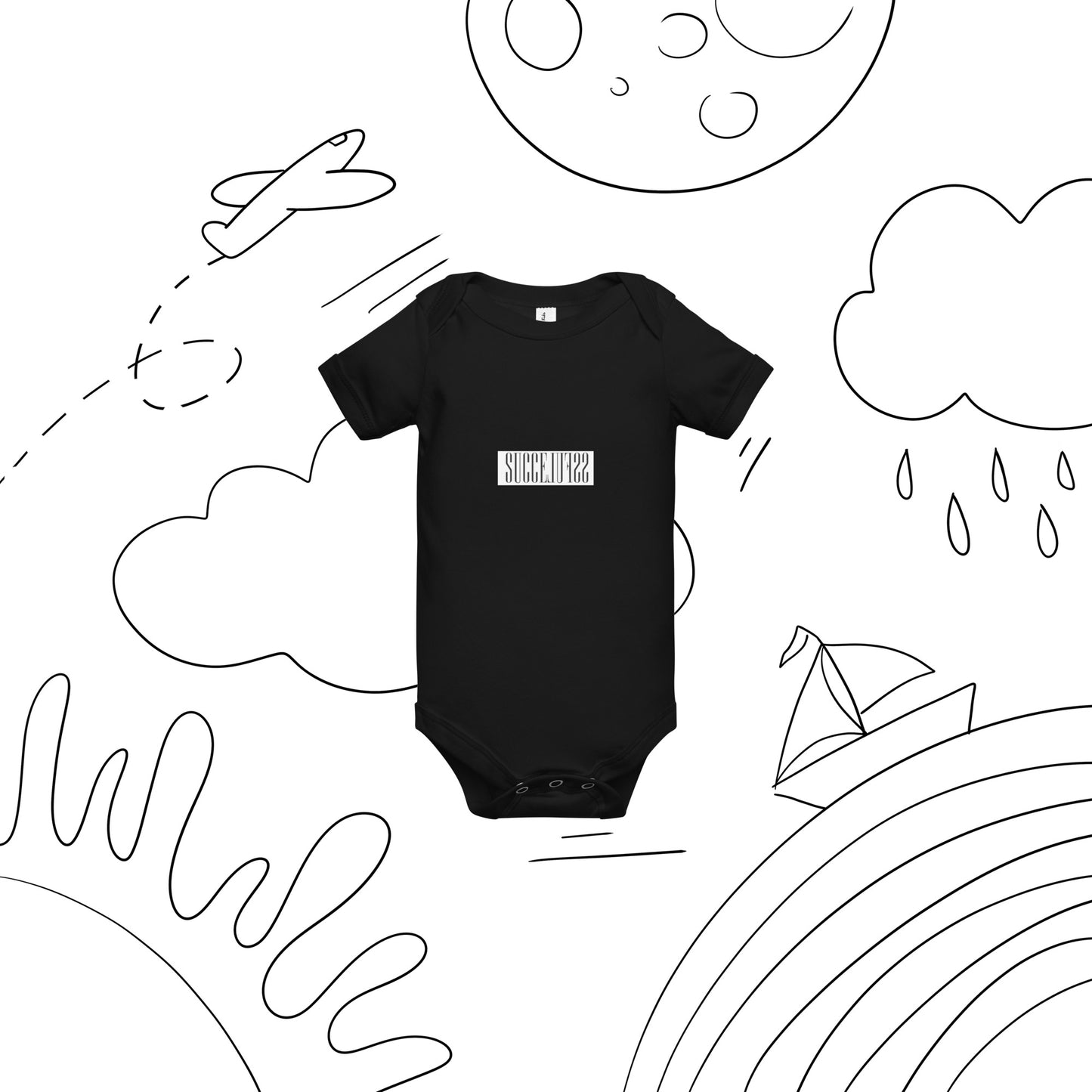 Baby short sleeve one piece