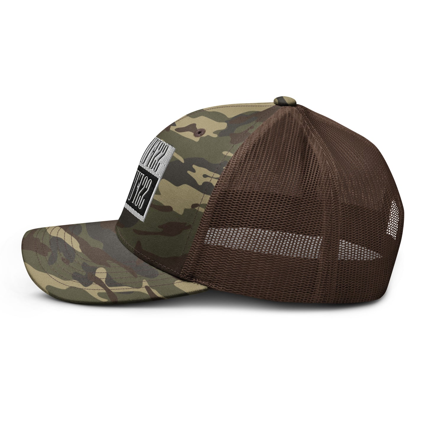 Camouflage trucker hat sale