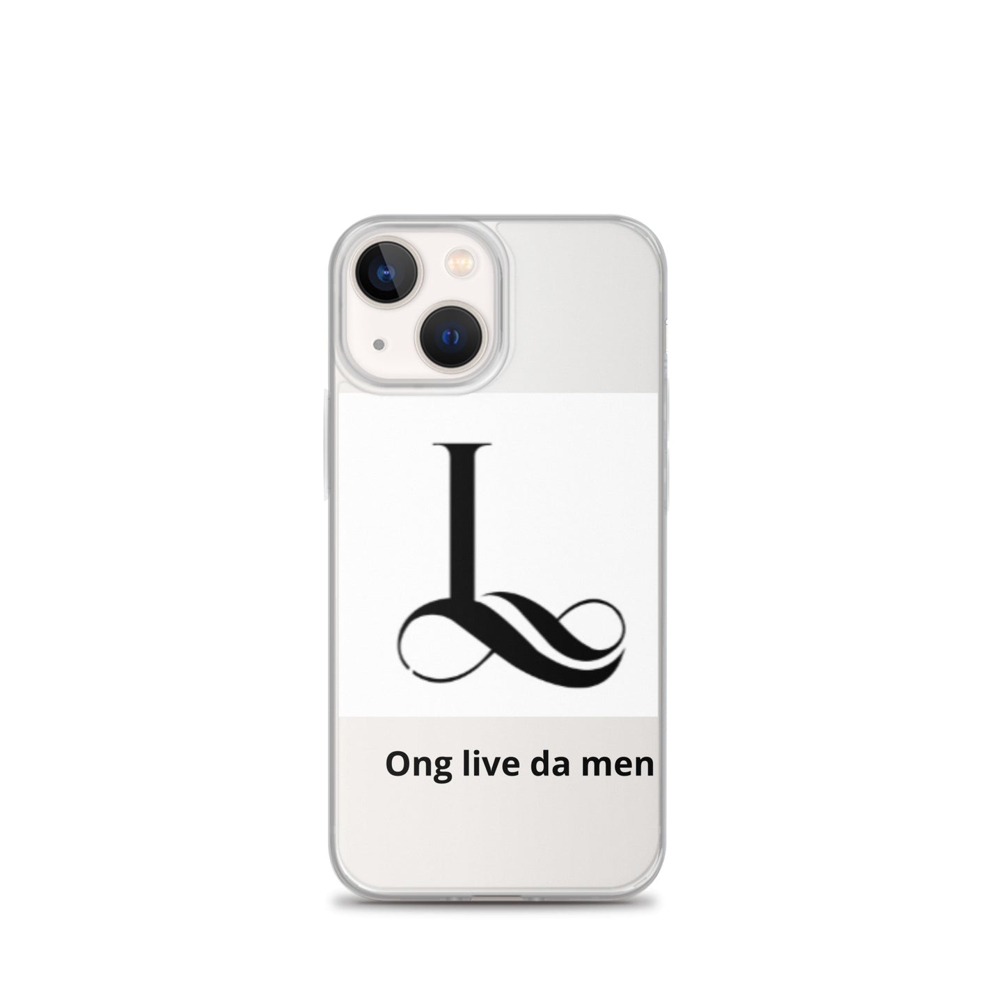 Clear Case for iPhone® Lldm