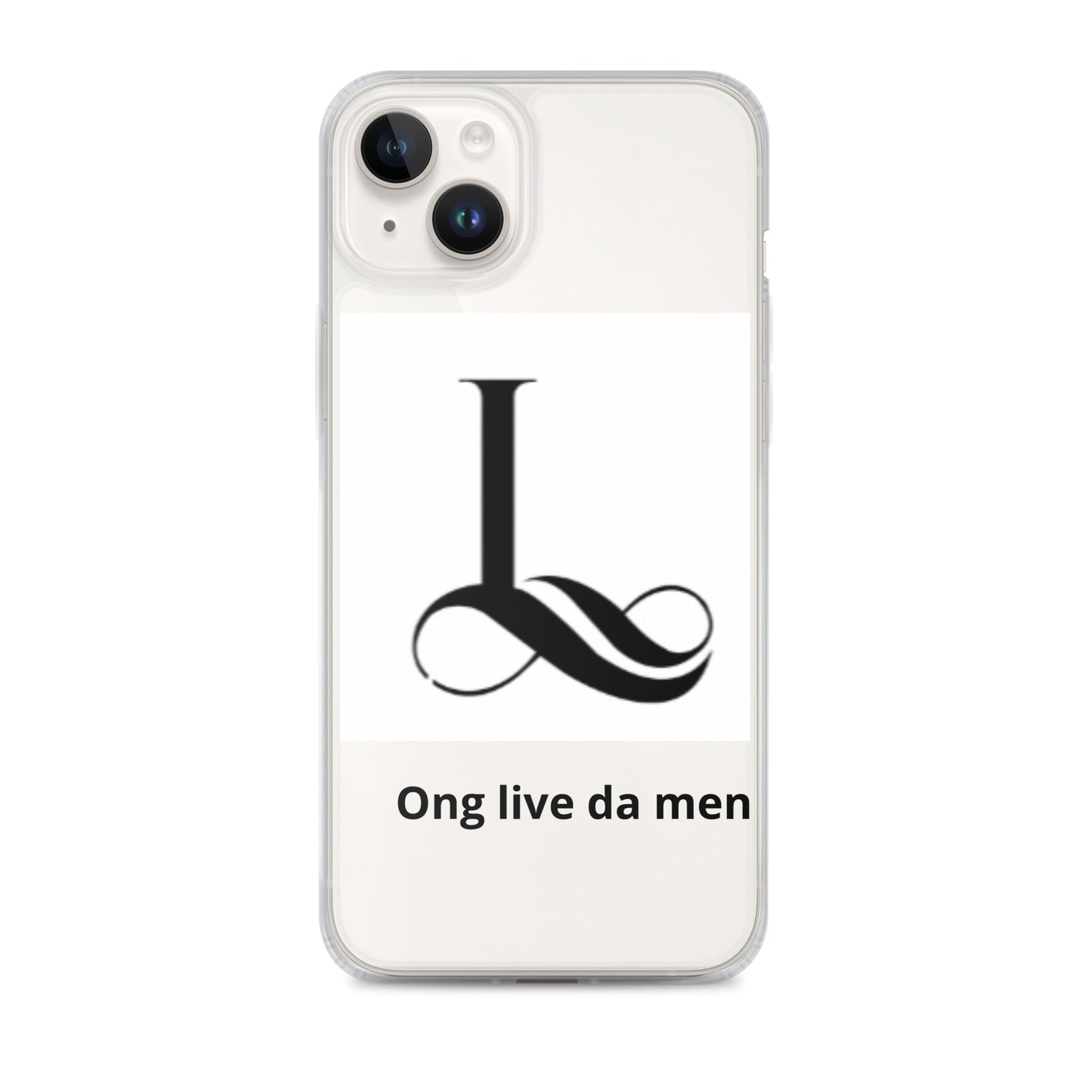 Clear Case for iPhone® Lldm