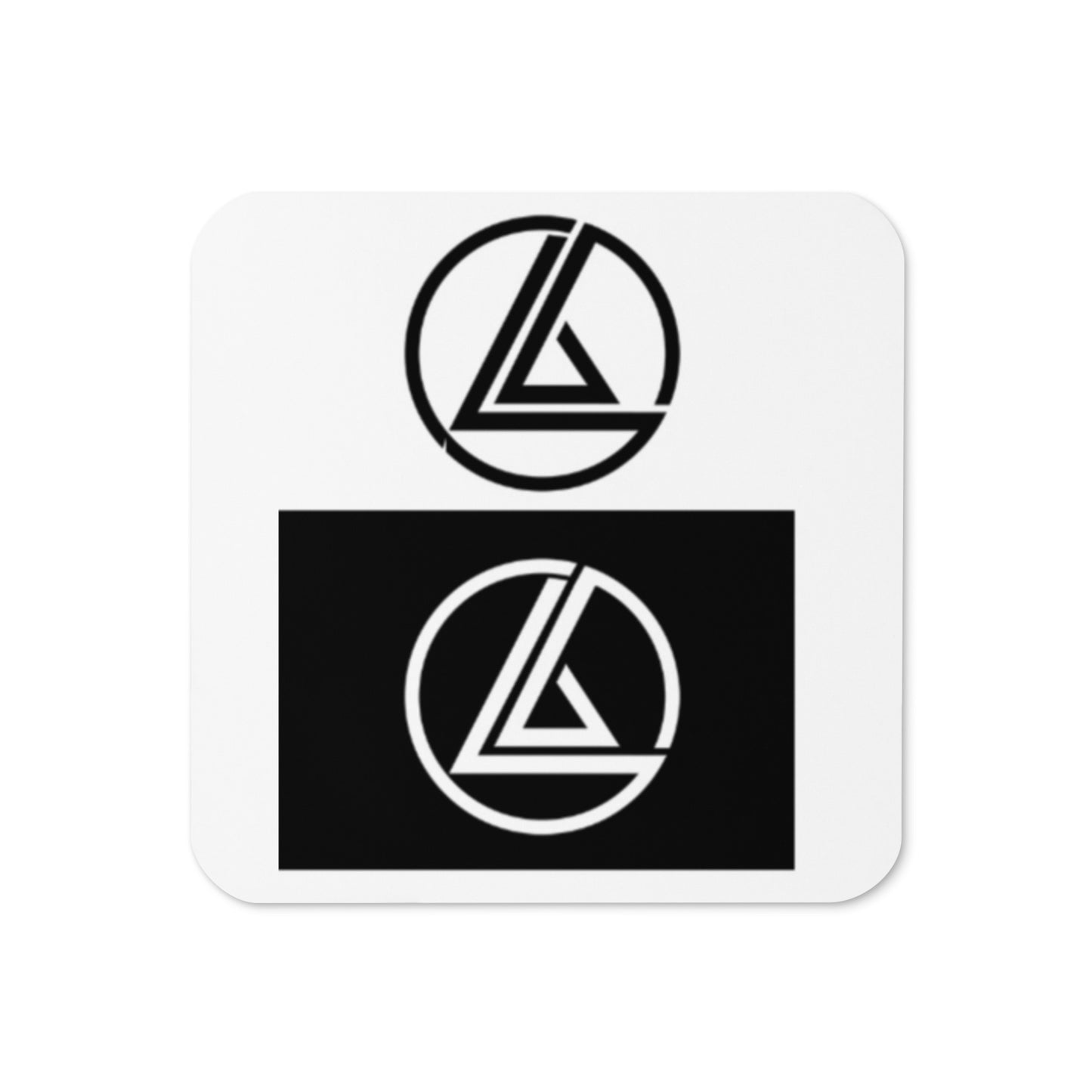 Cork-back coaster