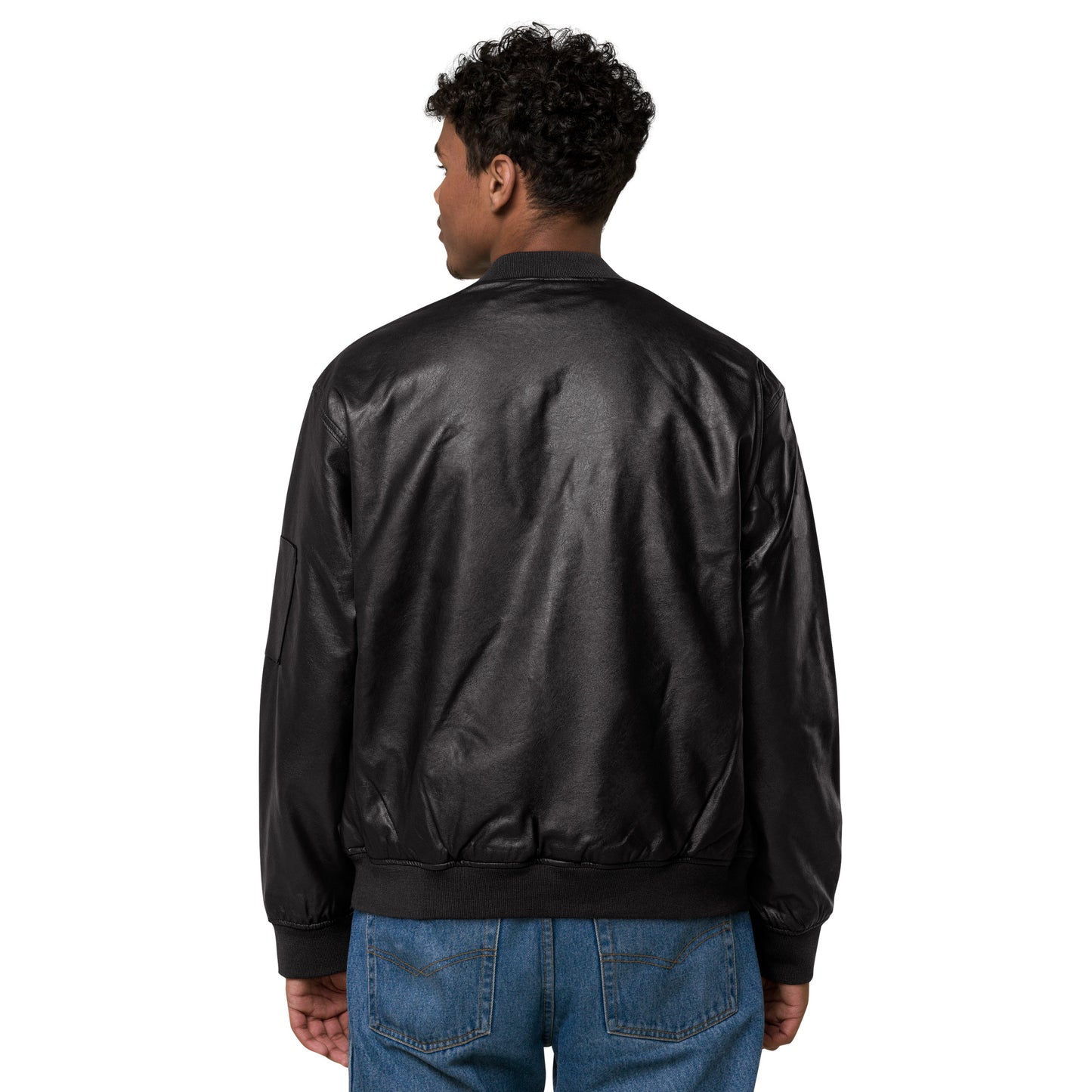 Leather Bomber Jacket lb