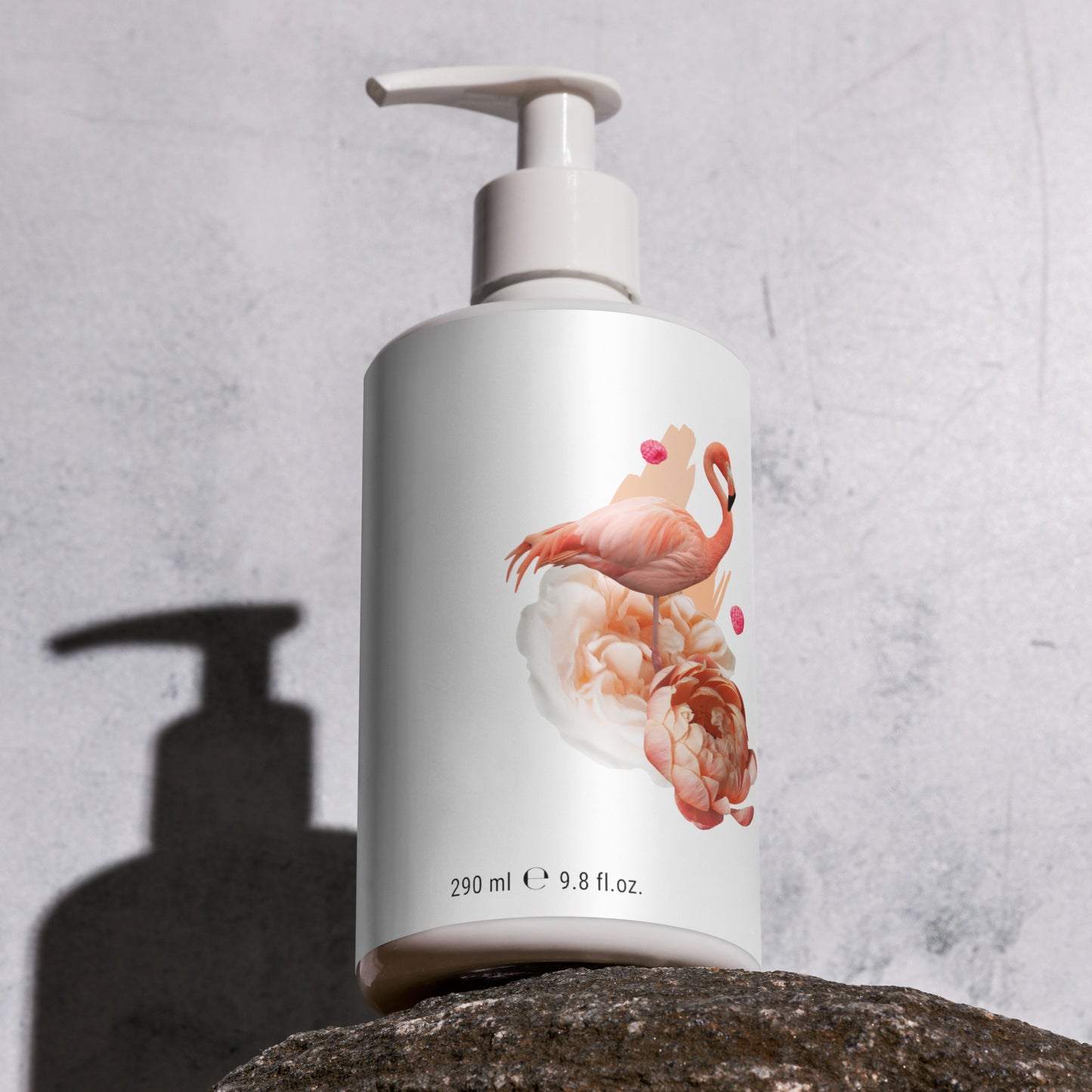 Floral hand & body lotion bird