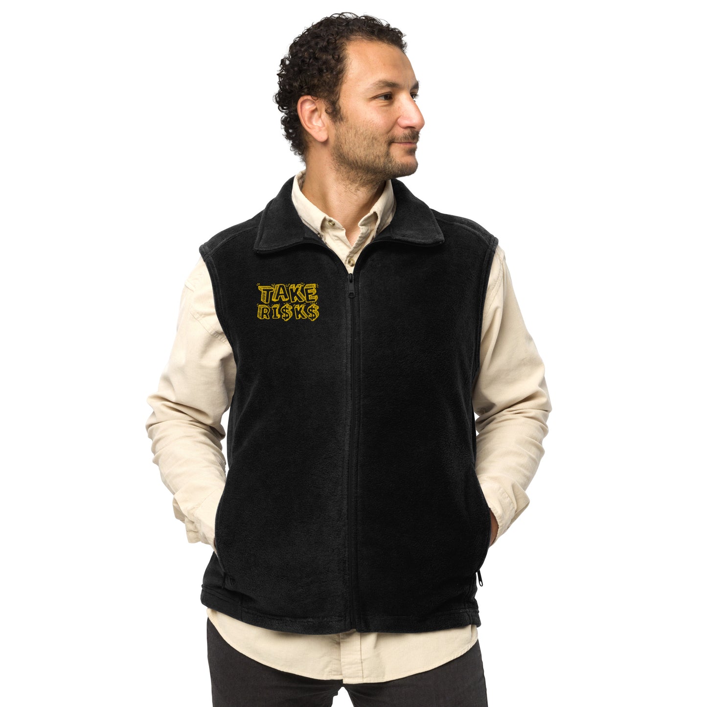 Men’s Columbia fleece vest