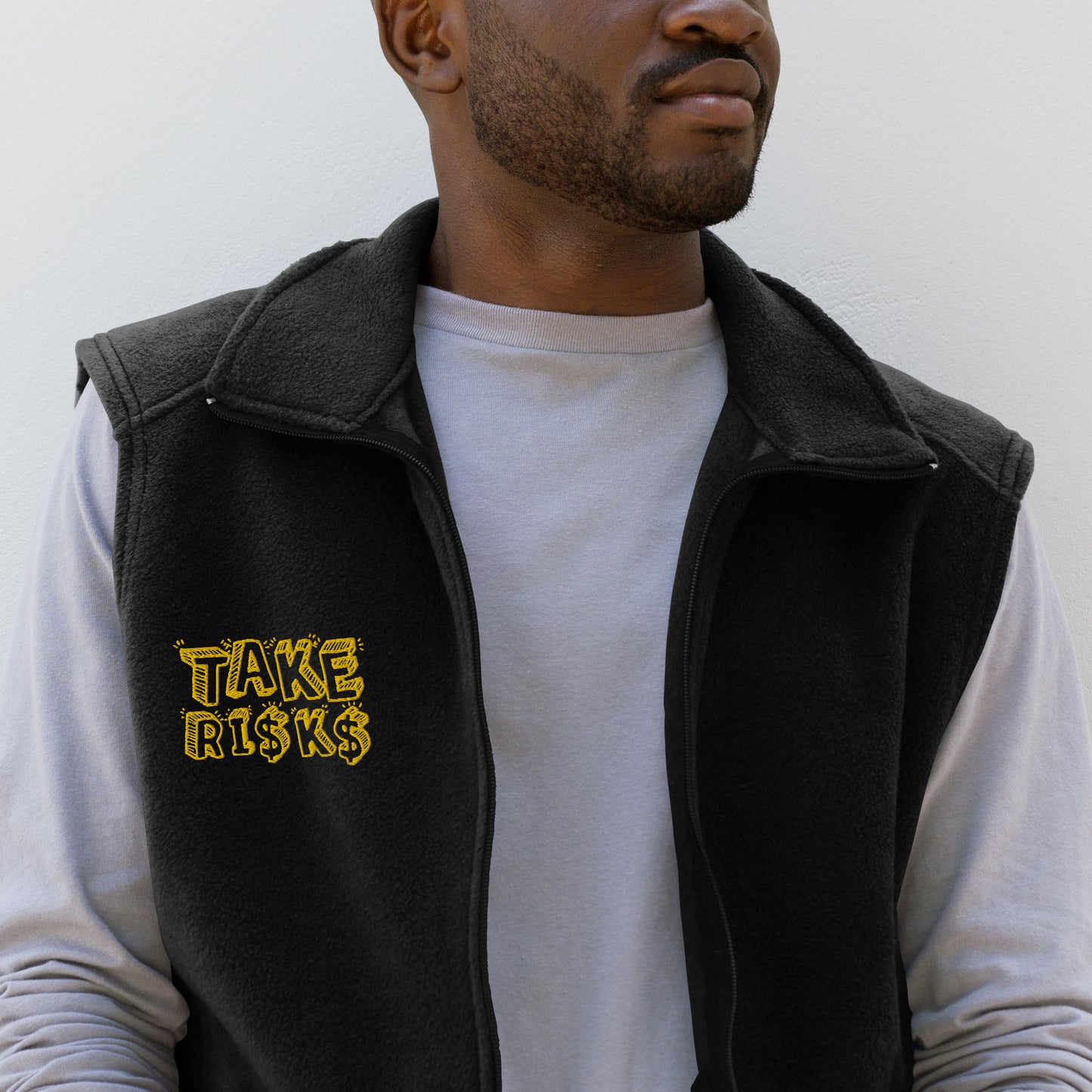 Men’s Columbia fleece vest