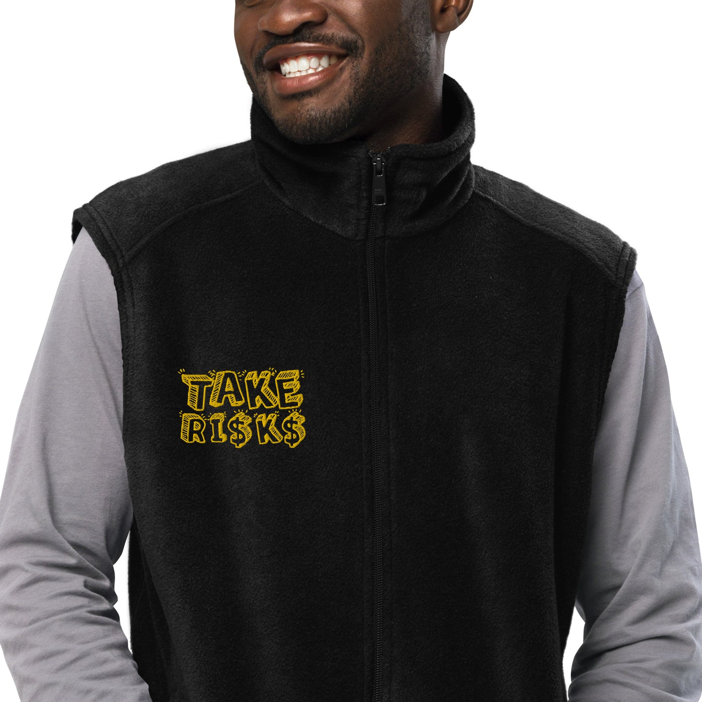 Men’s Columbia fleece vest