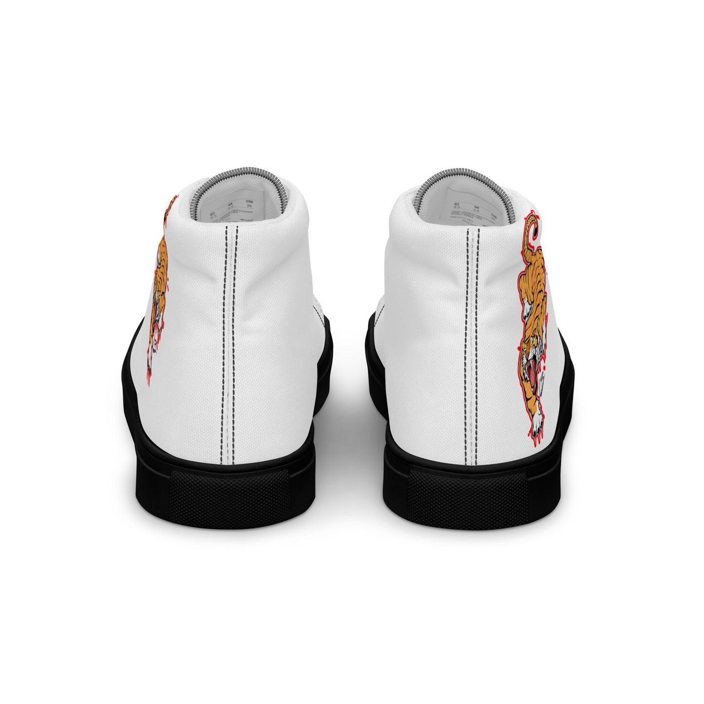 Men’s high top canvas shoes