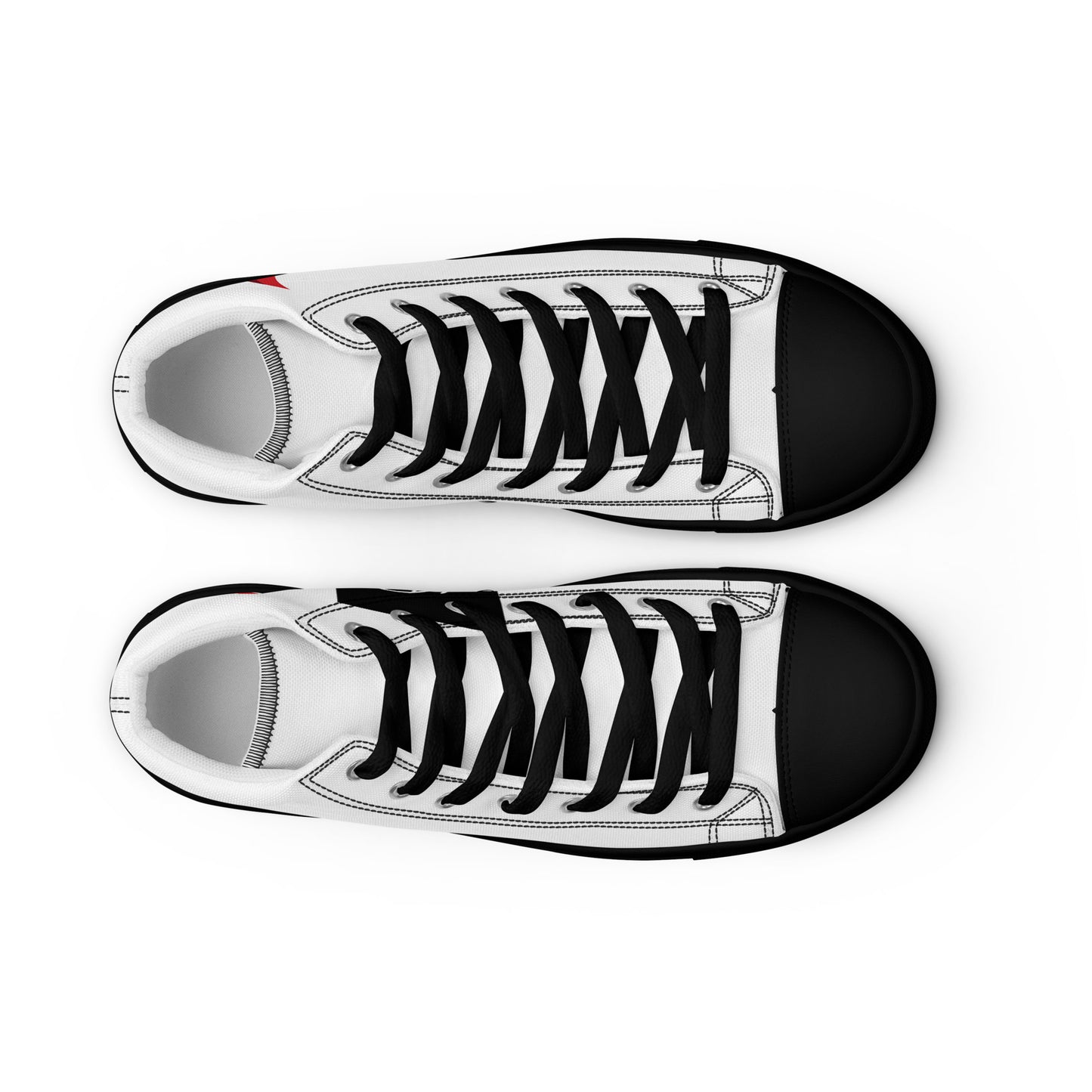 Men’s high top canvas shoes