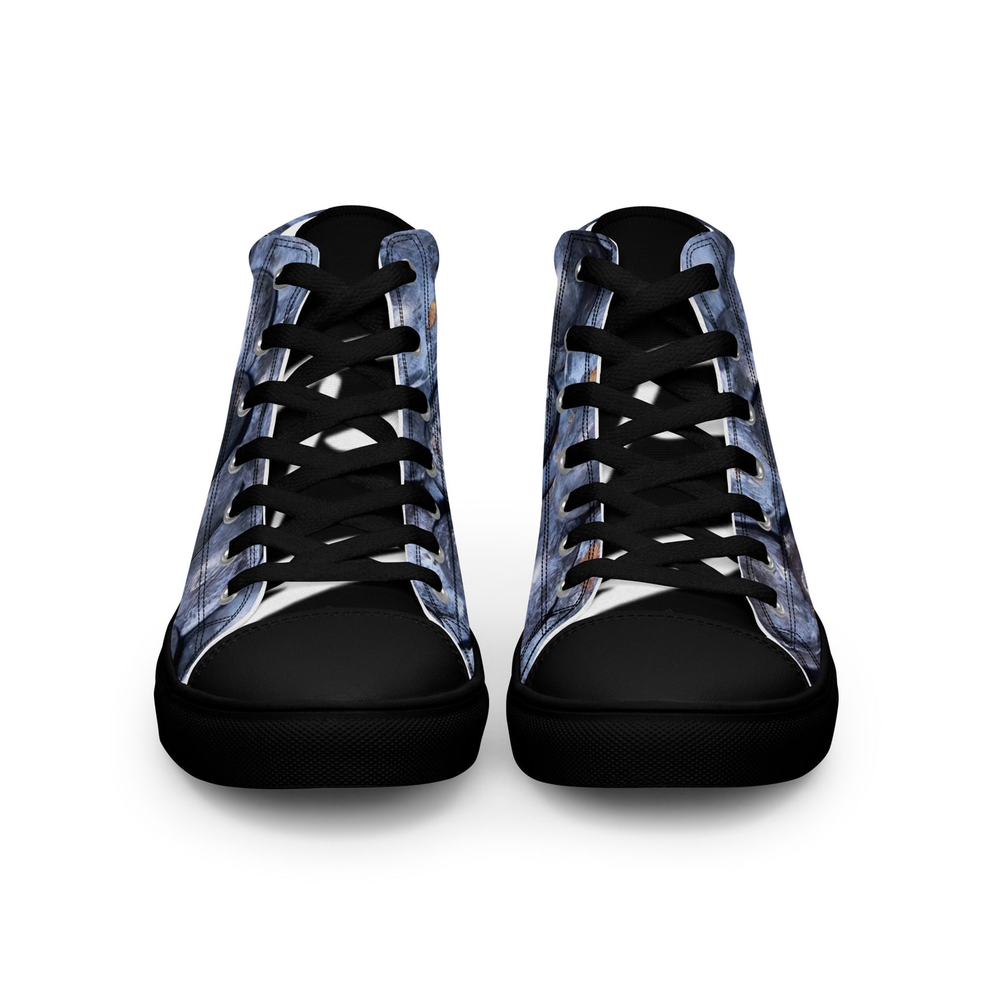 Men’s high top canvas shoes