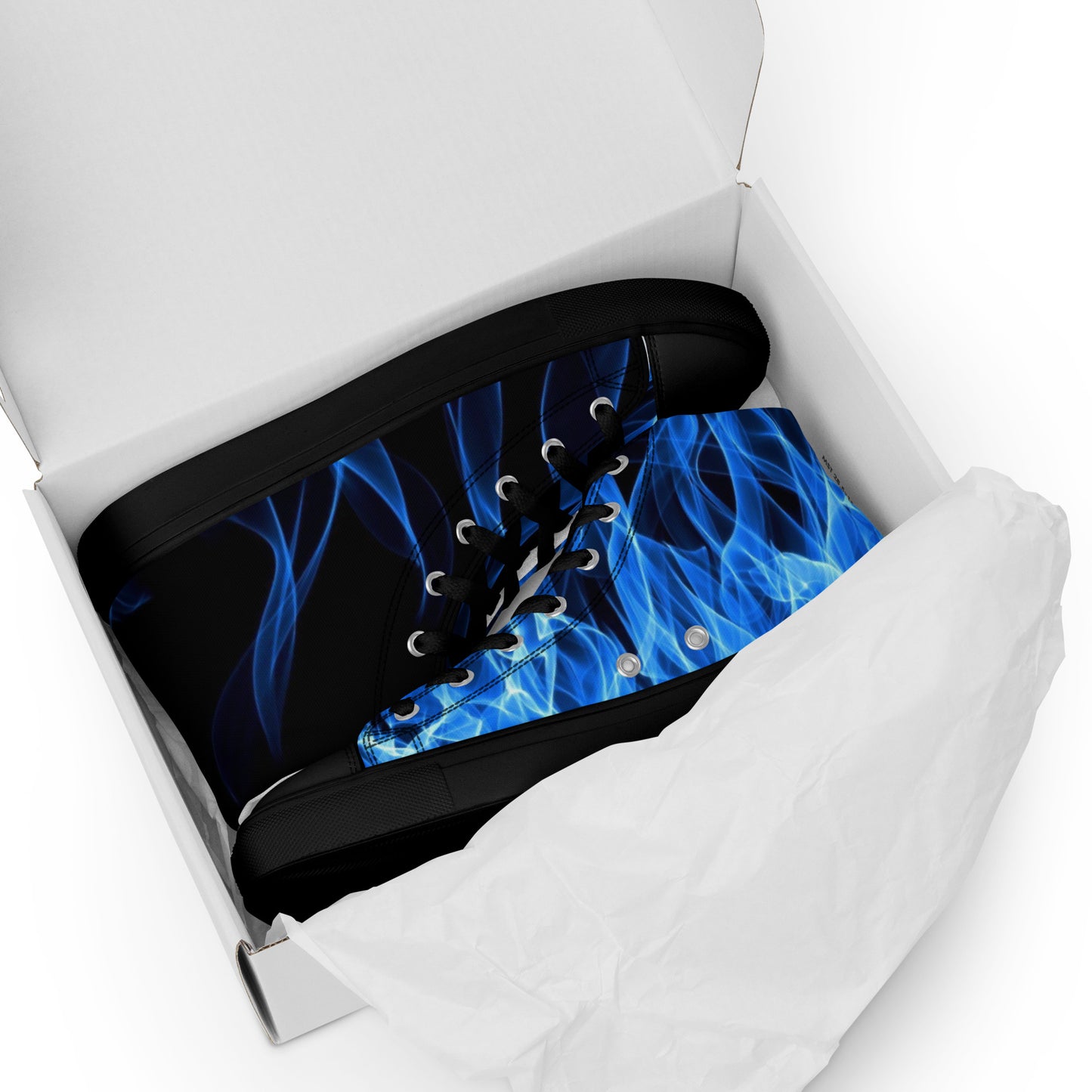 Men’s high top canvas shoes