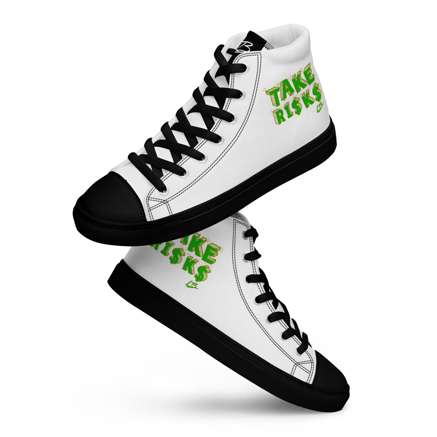 Men’s high top canvas shoes