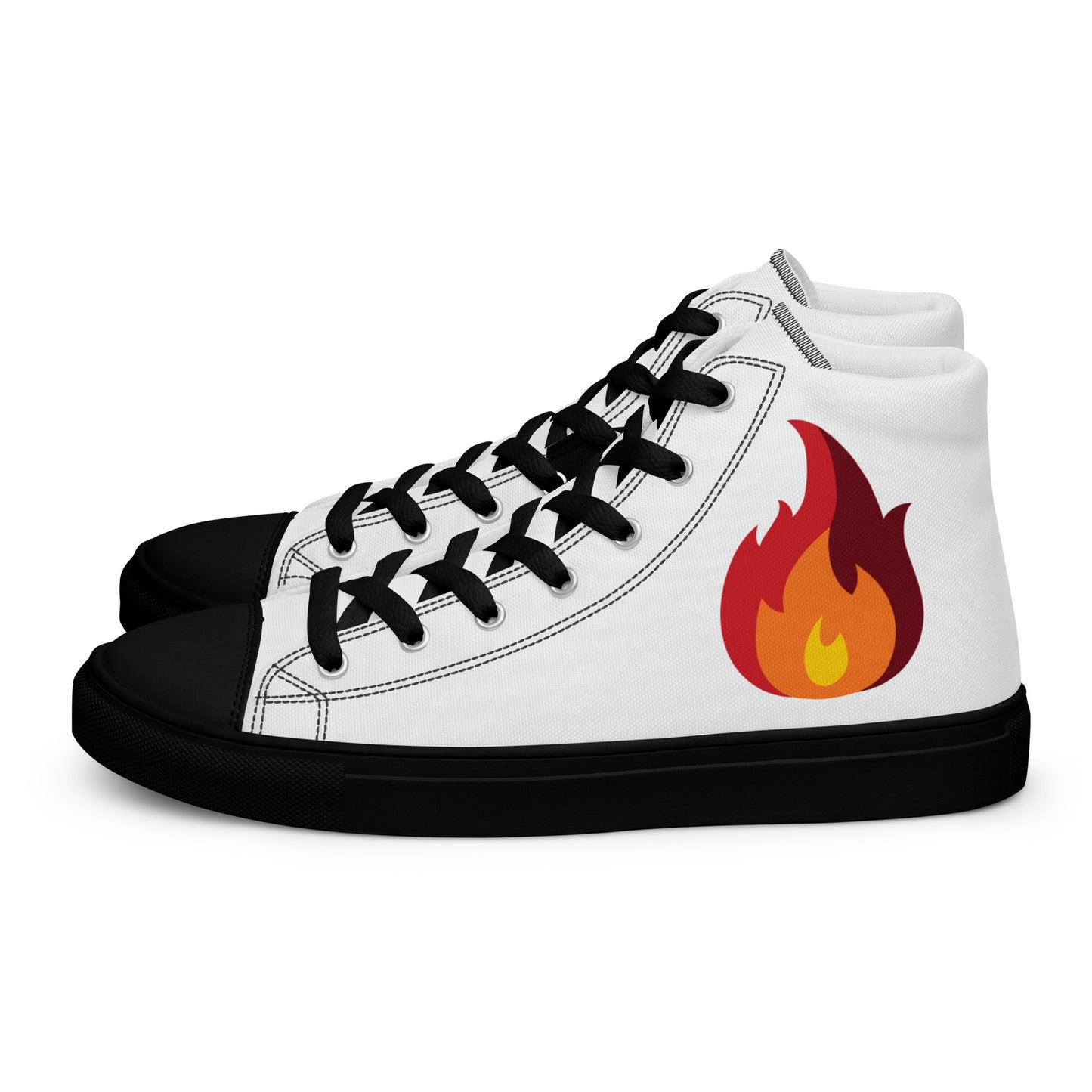 Men’s high top canvas shoes