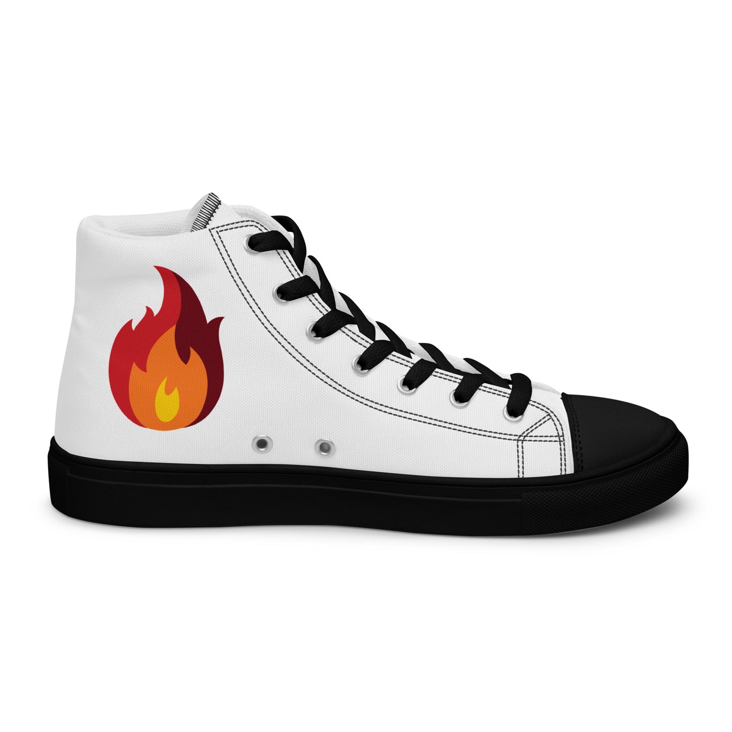 Men’s high top canvas shoes