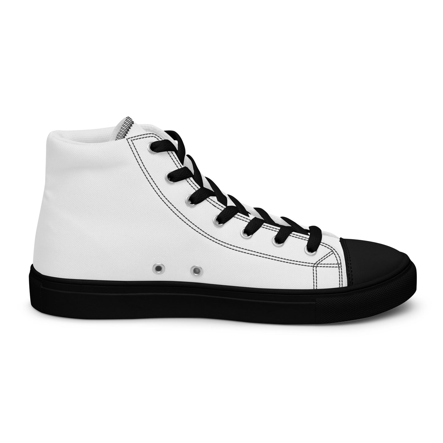 Men’s high top canvas shoes