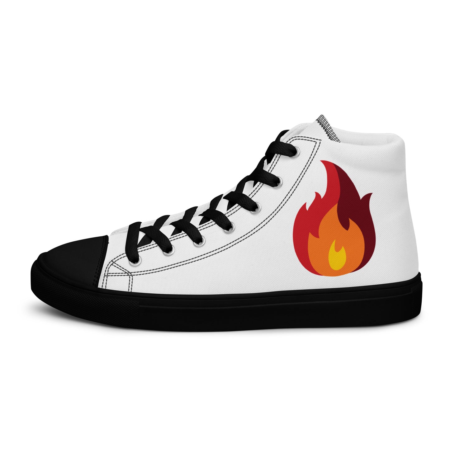 Men’s high top canvas shoes