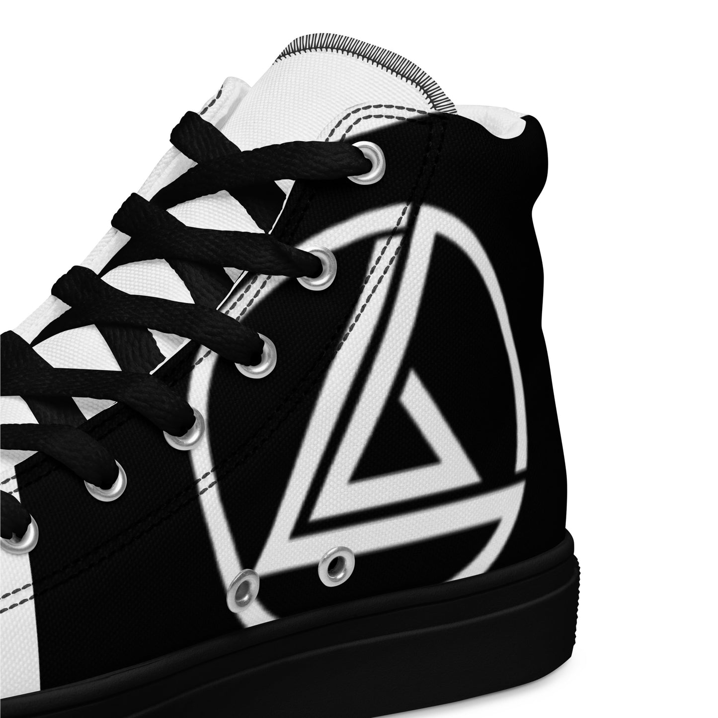 Men’s high top canvas shoes