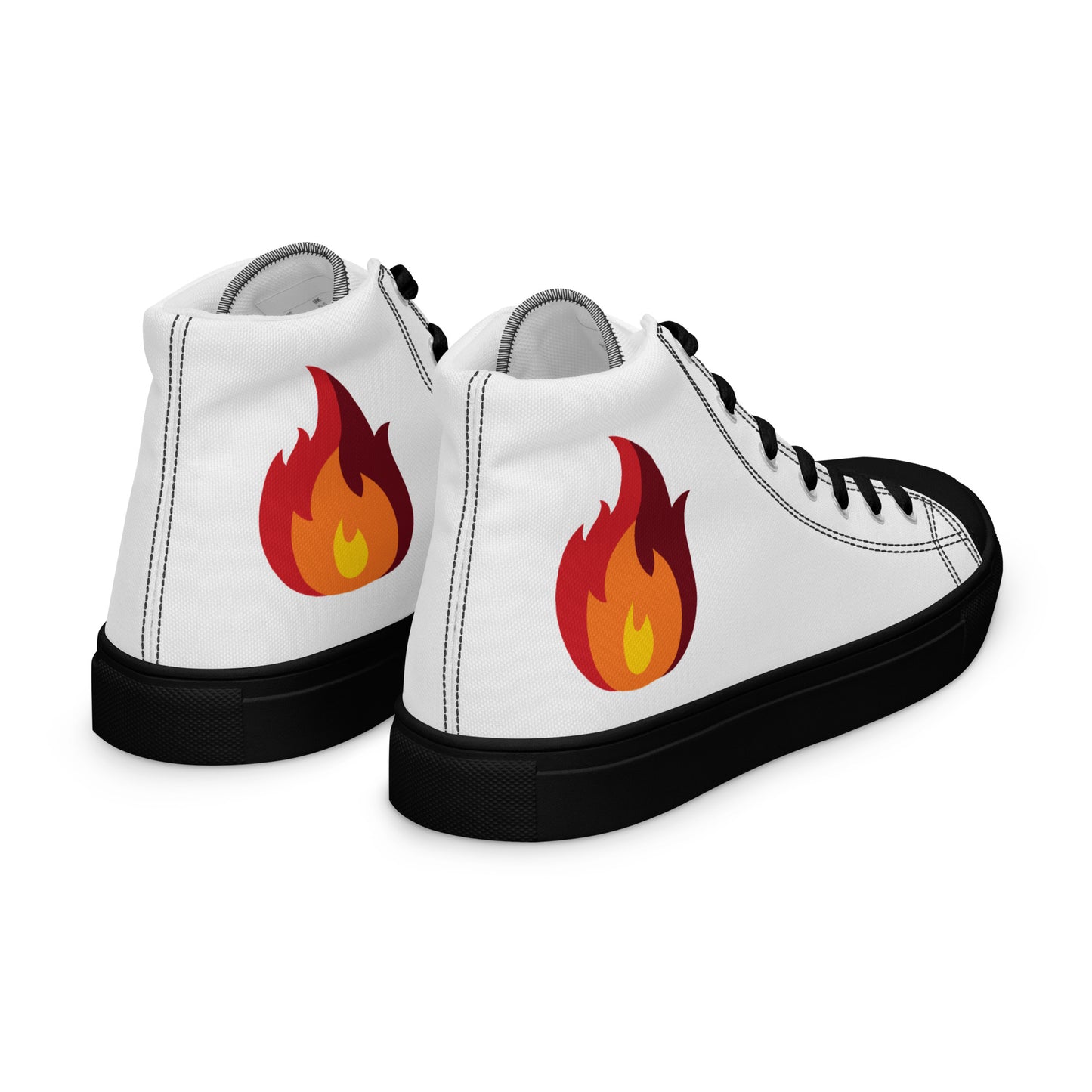 Men’s high top canvas shoes