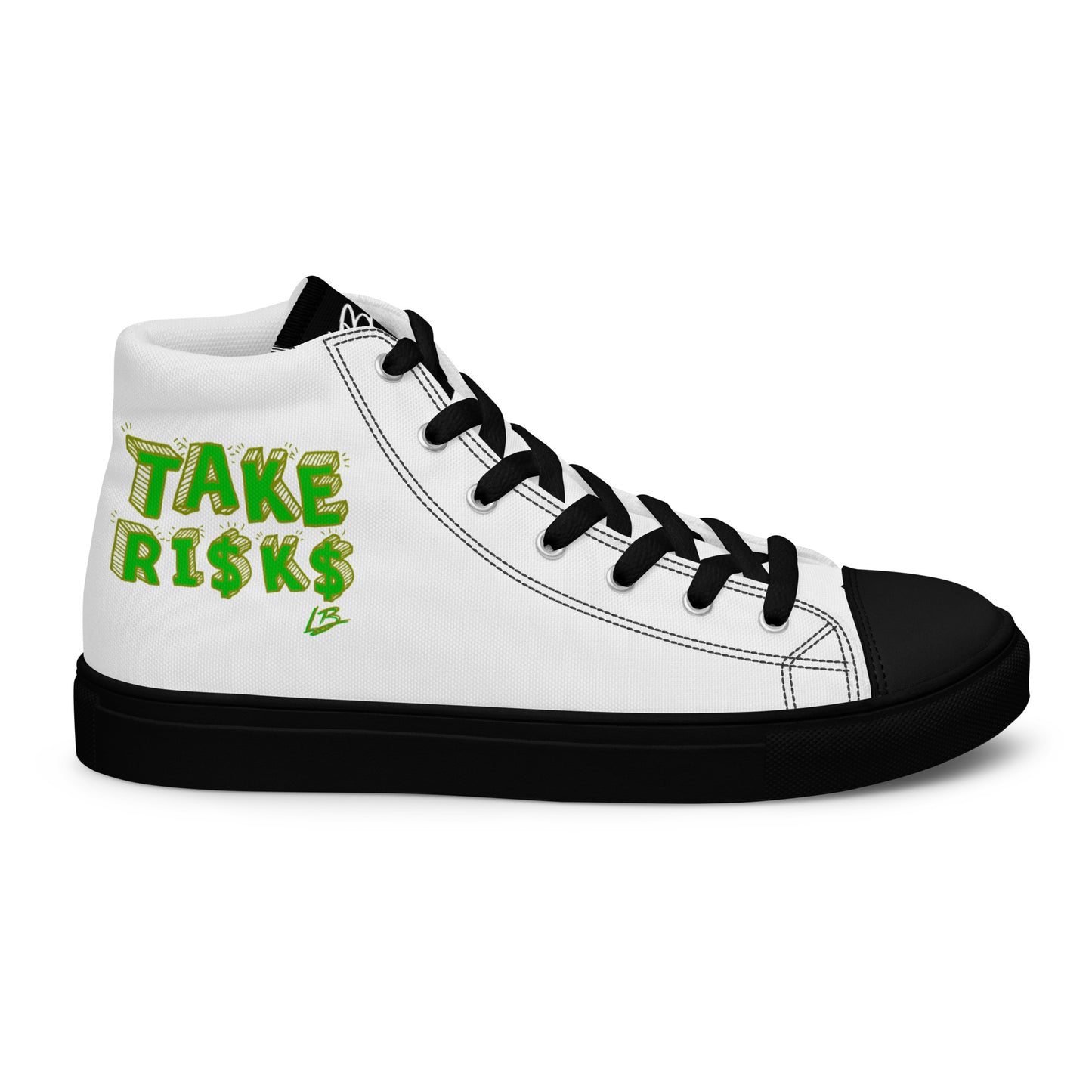 Men’s high top canvas shoes