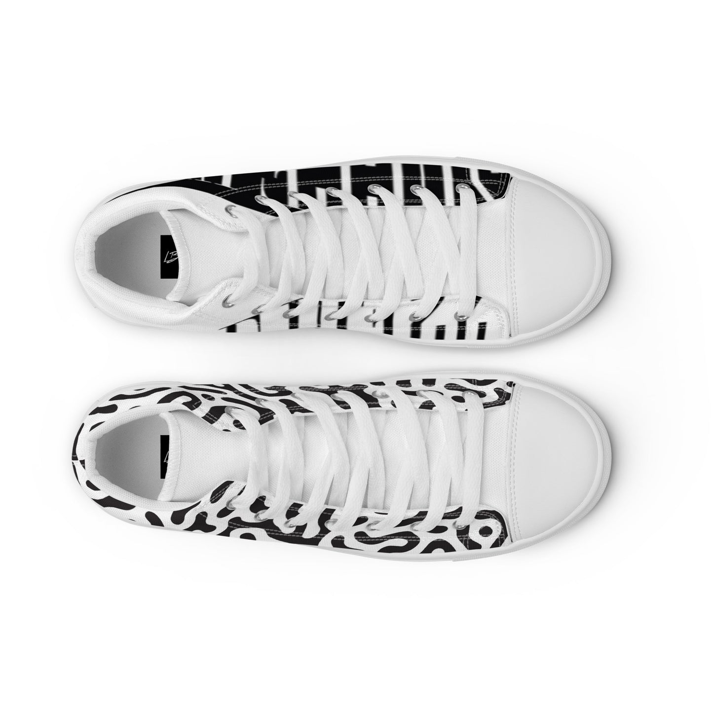Men’s high top canvas shoes