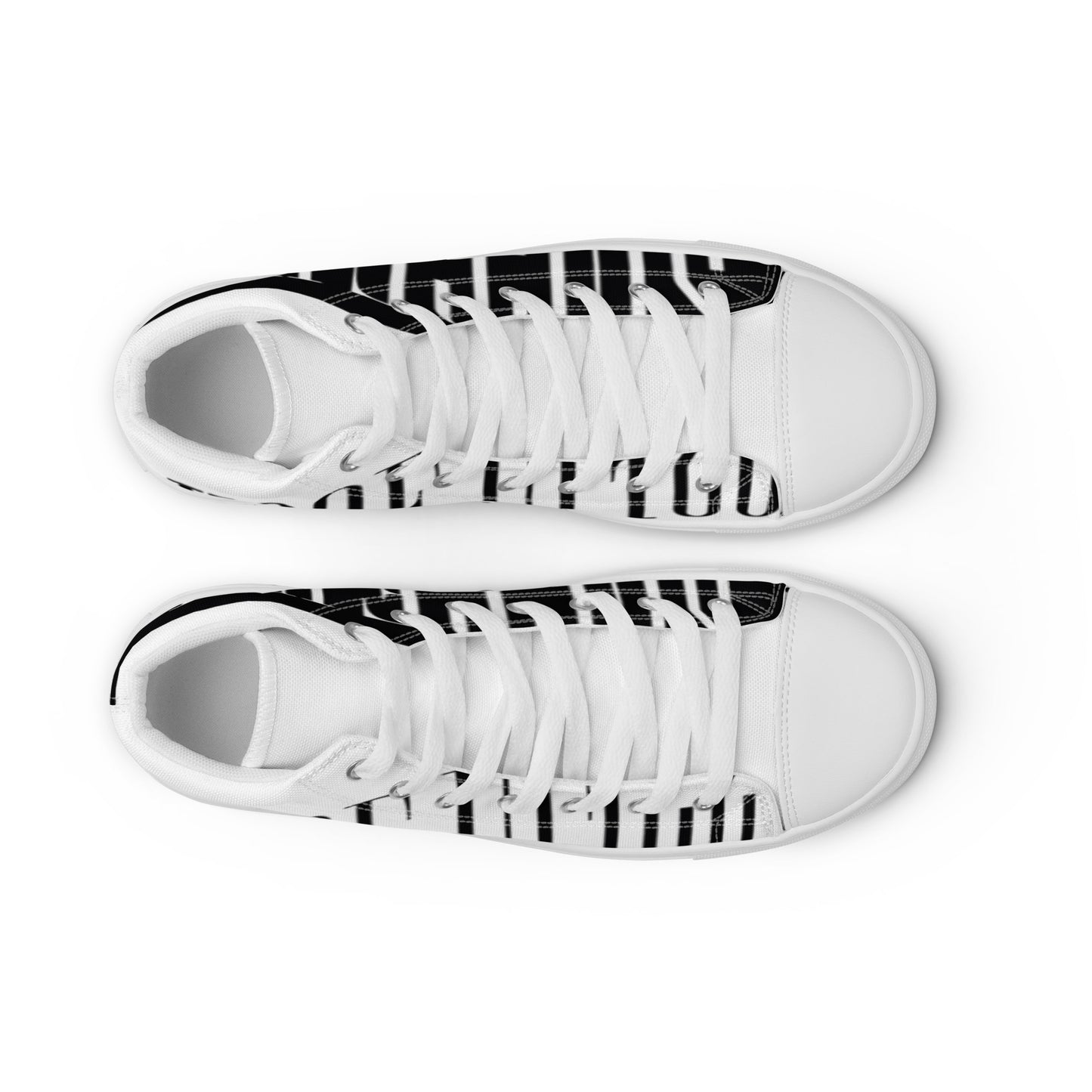 Men’s high top canvas shoes