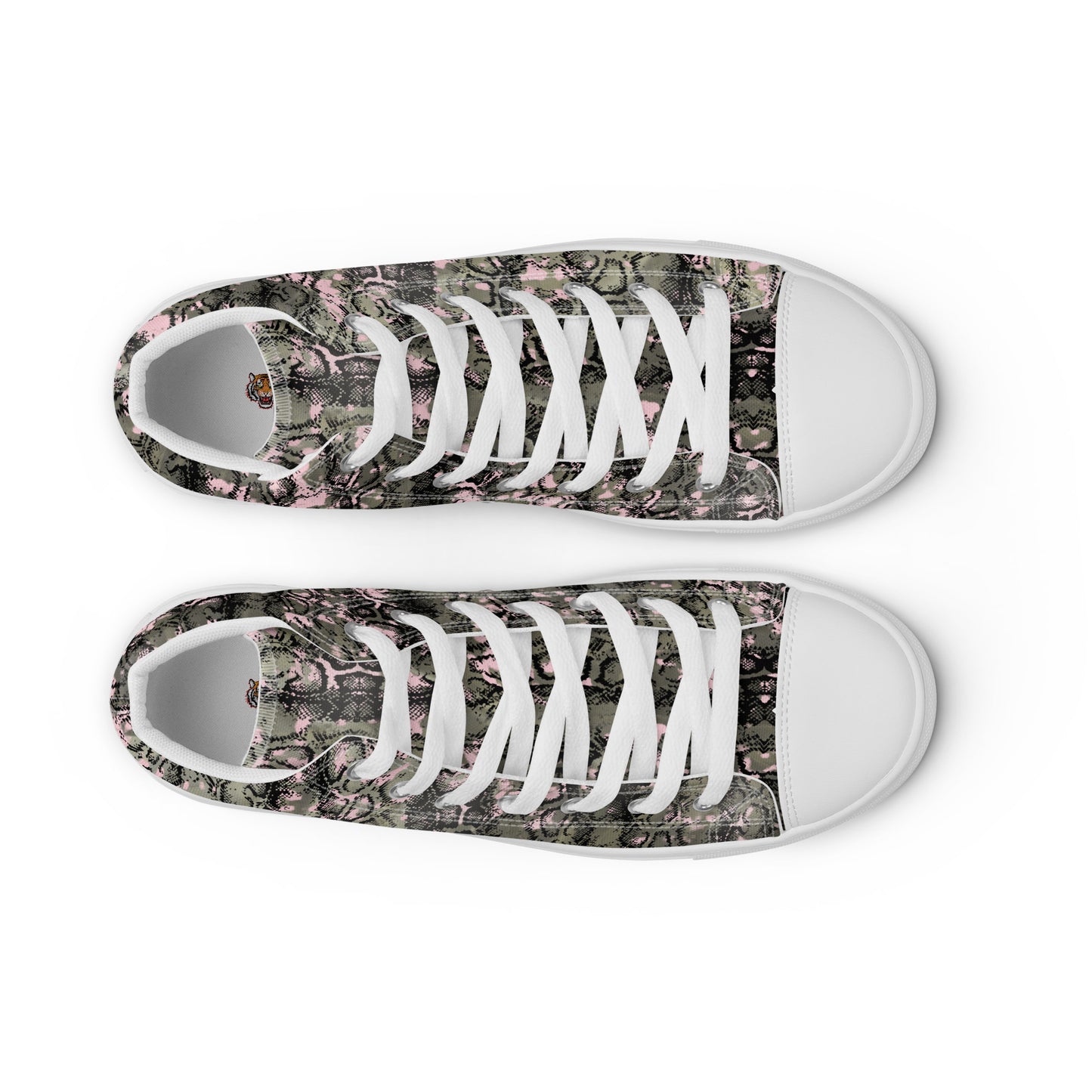 Men’s high top canvas shoes