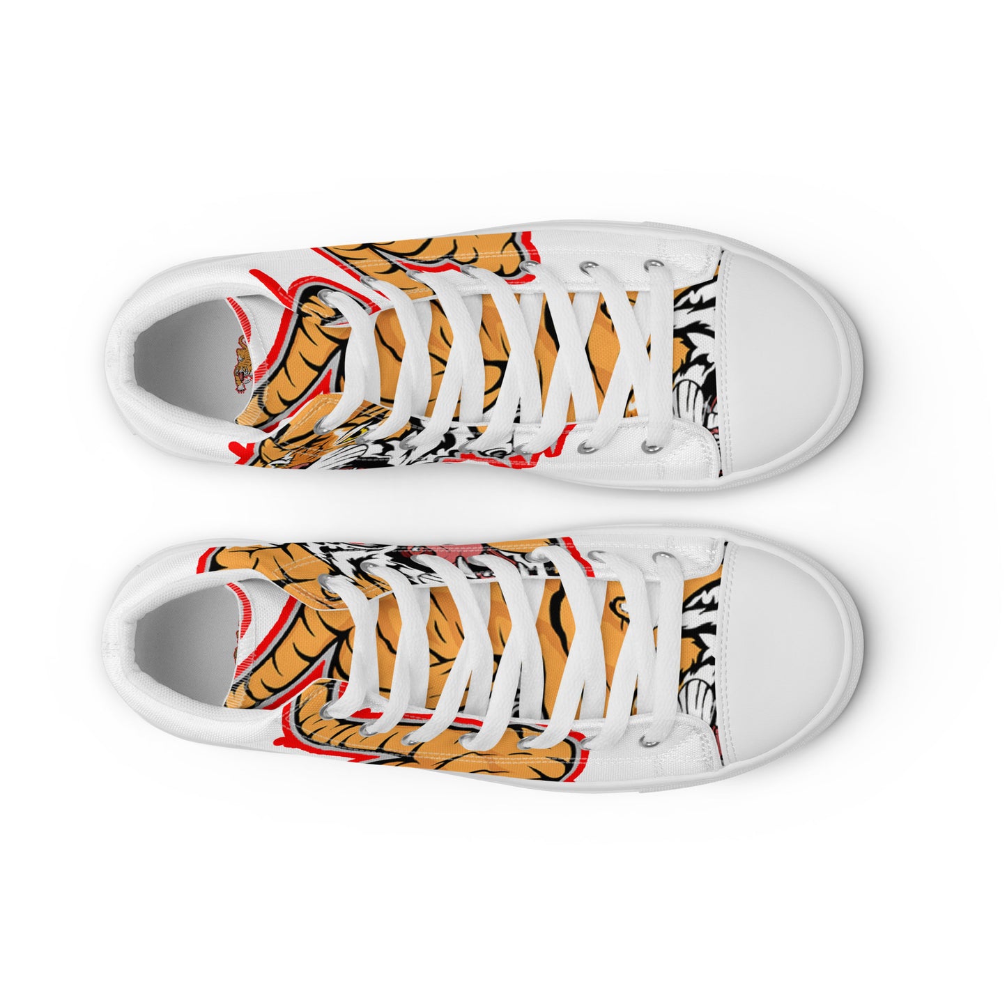 Men’s high top canvas shoes