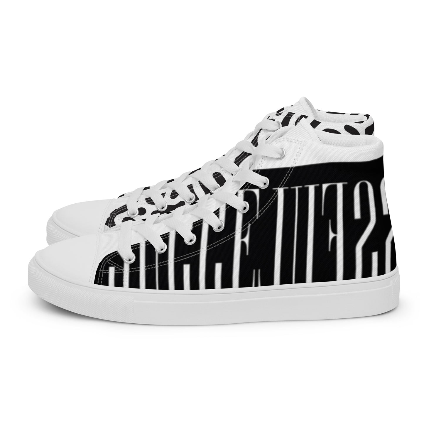 Men’s high top canvas shoes